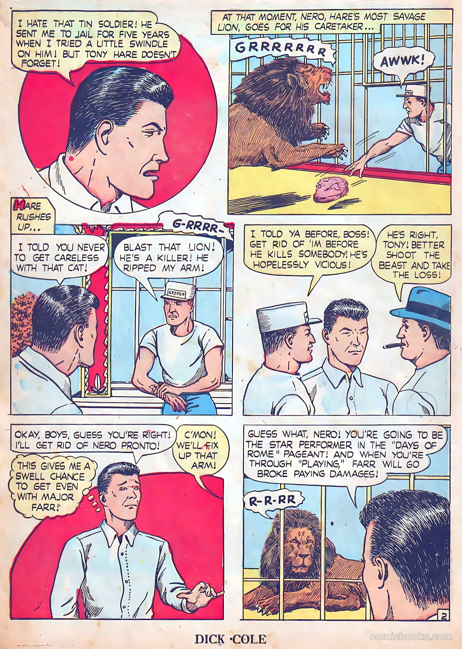 Dick Cole #5 (1948) — page 4 of 36