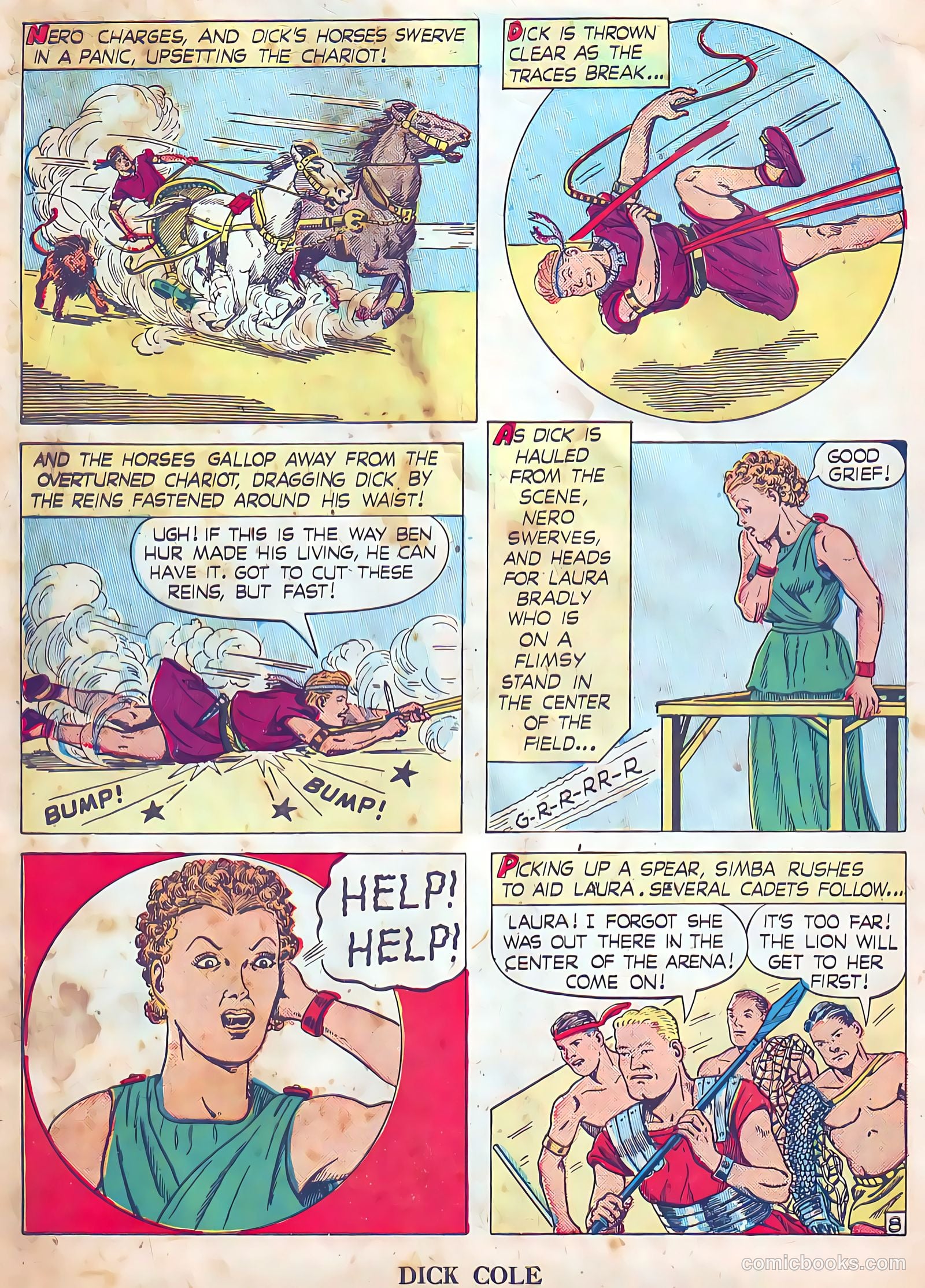 Dick Cole #5 (1948) — page 10 of 36