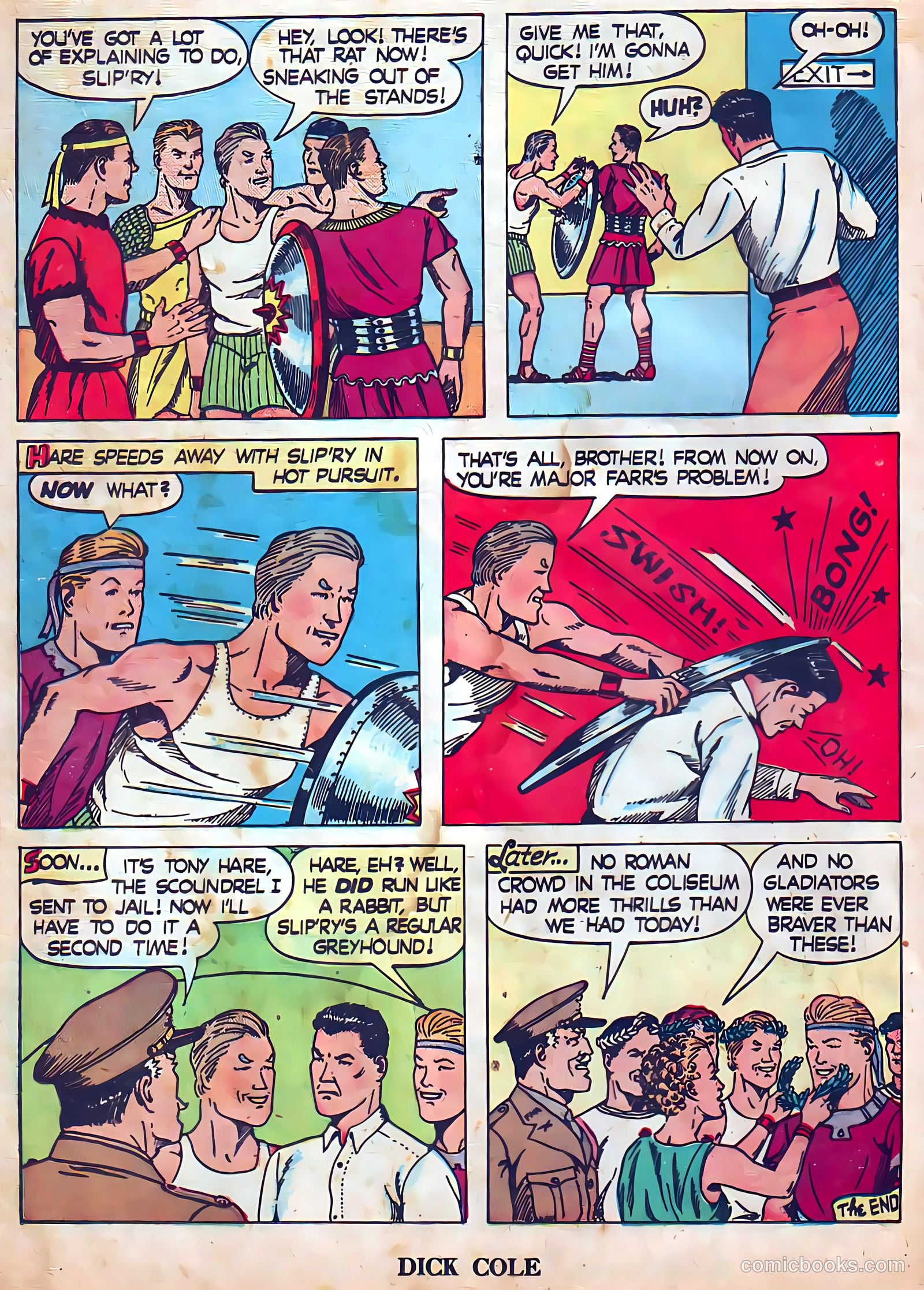 Dick Cole #5 (1948) — page 12 of 36