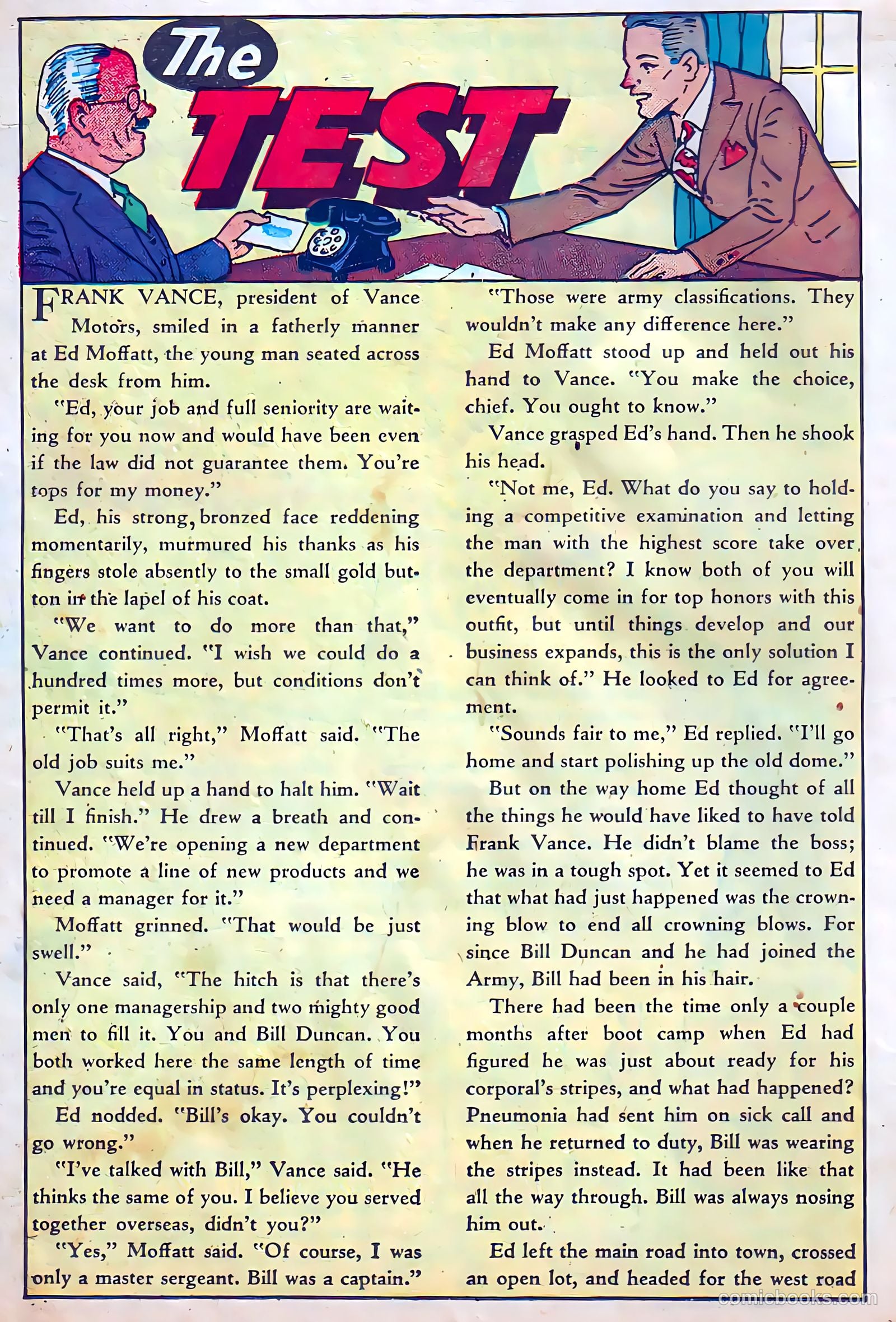 Dick Cole #5 (1948) — page 14 of 36