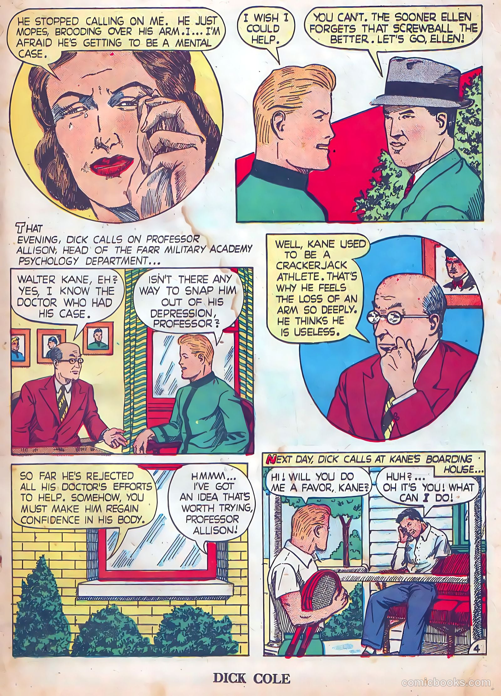 Dick Cole #5 (1948) — page 19 of 36