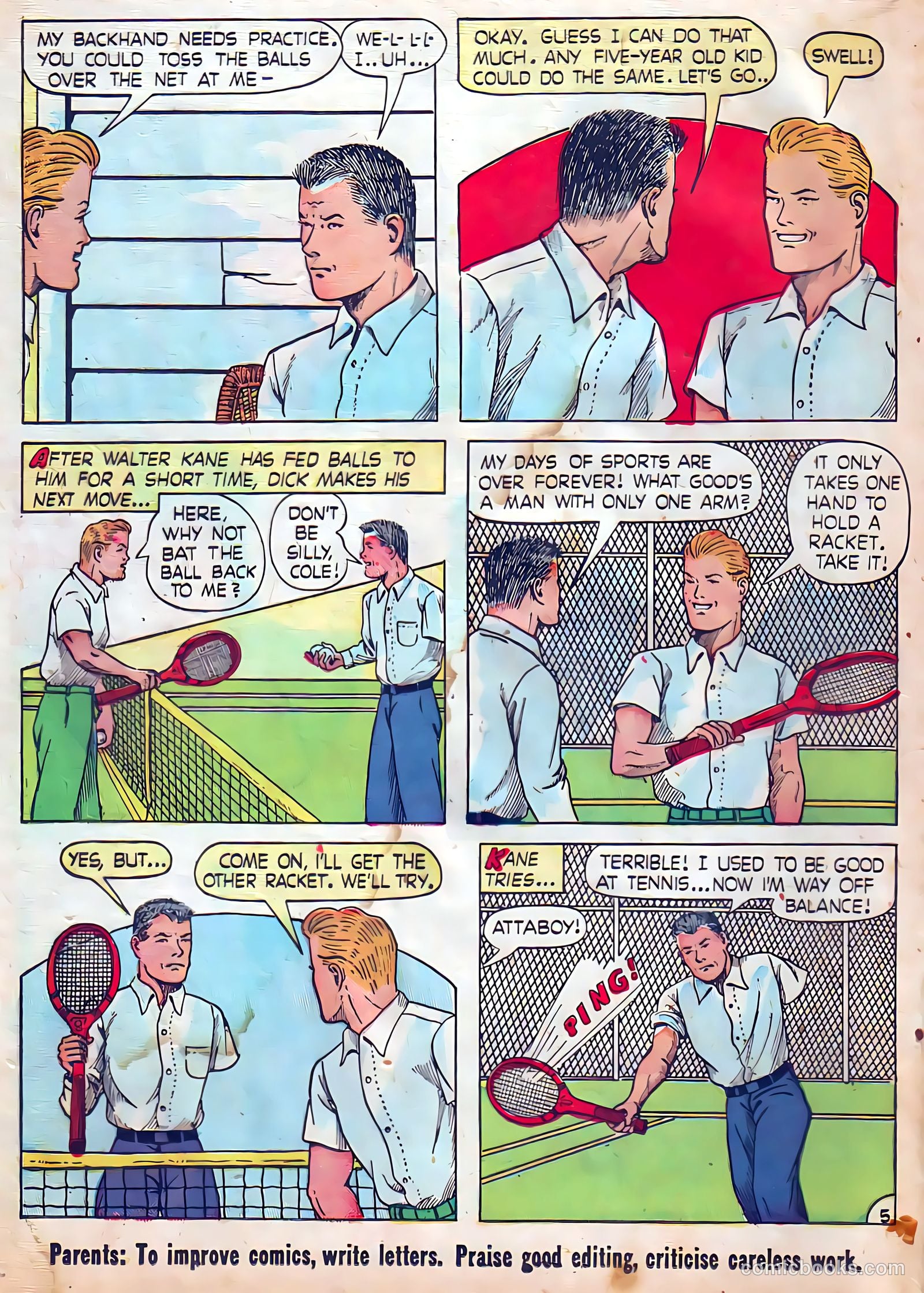 Dick Cole #5 (1948) — page 20 of 36