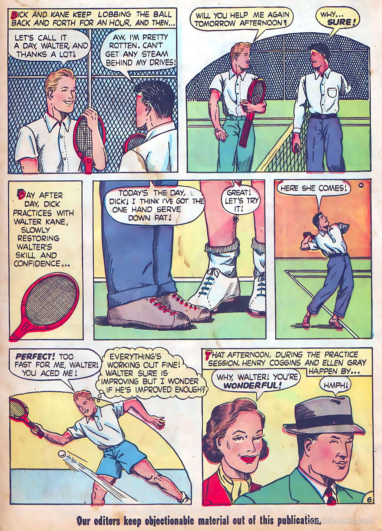 Dick Cole #5 (1948) — page 21 of 36