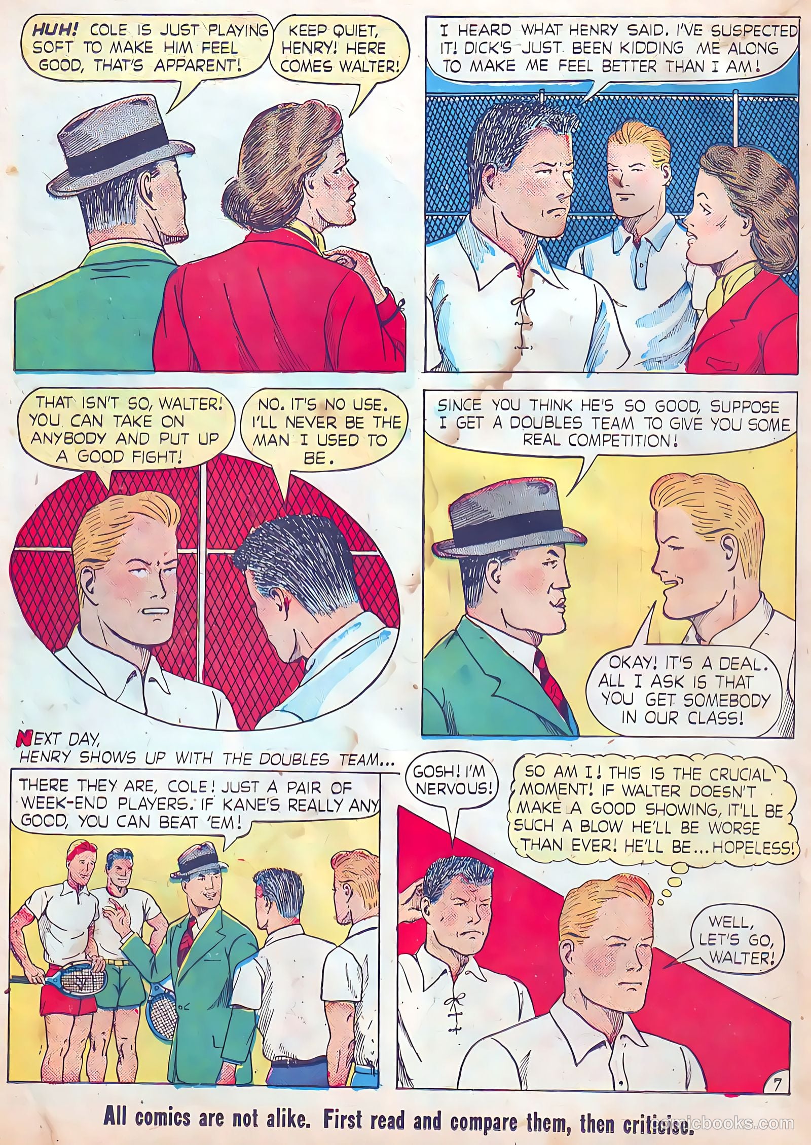 Dick Cole #5 (1948) — page 22 of 36