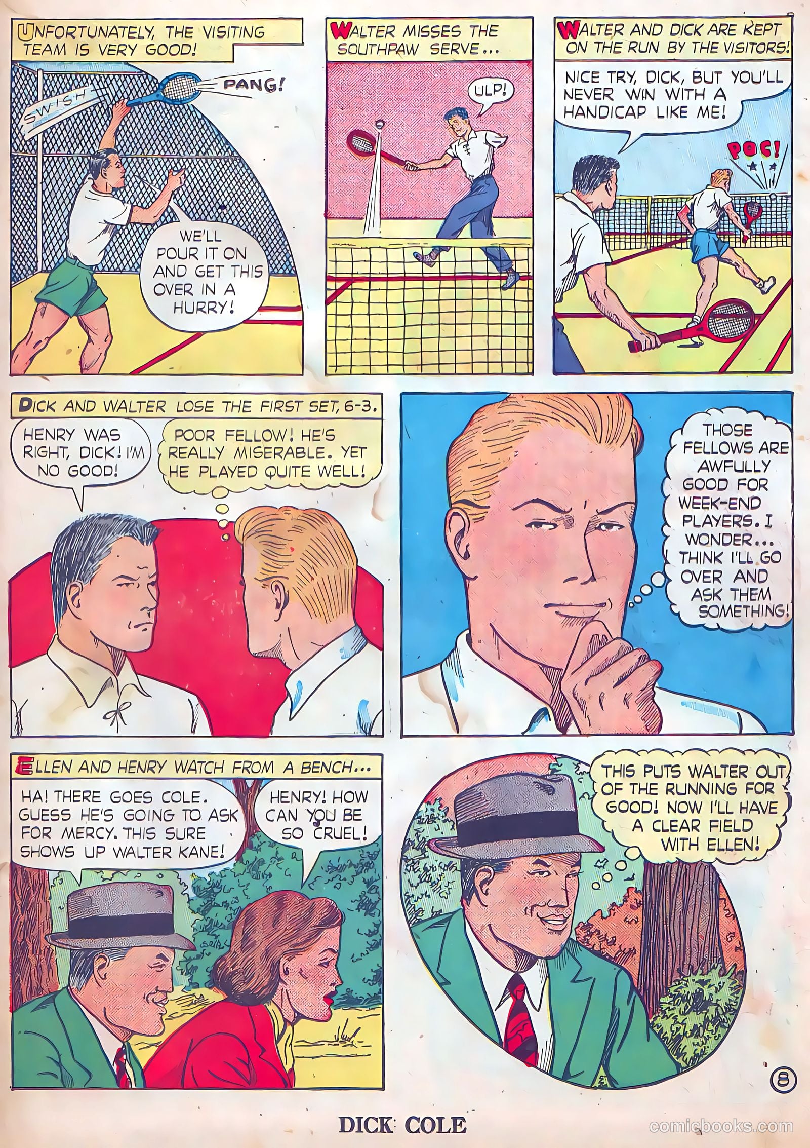 Dick Cole #5 (1948) — page 23 of 36