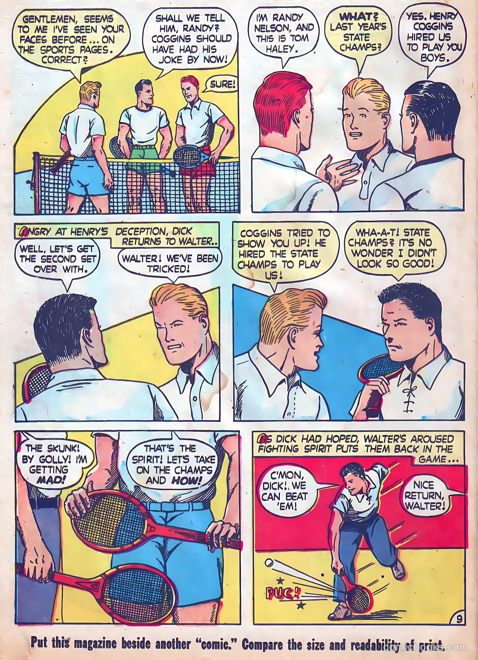 Dick Cole #5 (1948) — page 24 of 36