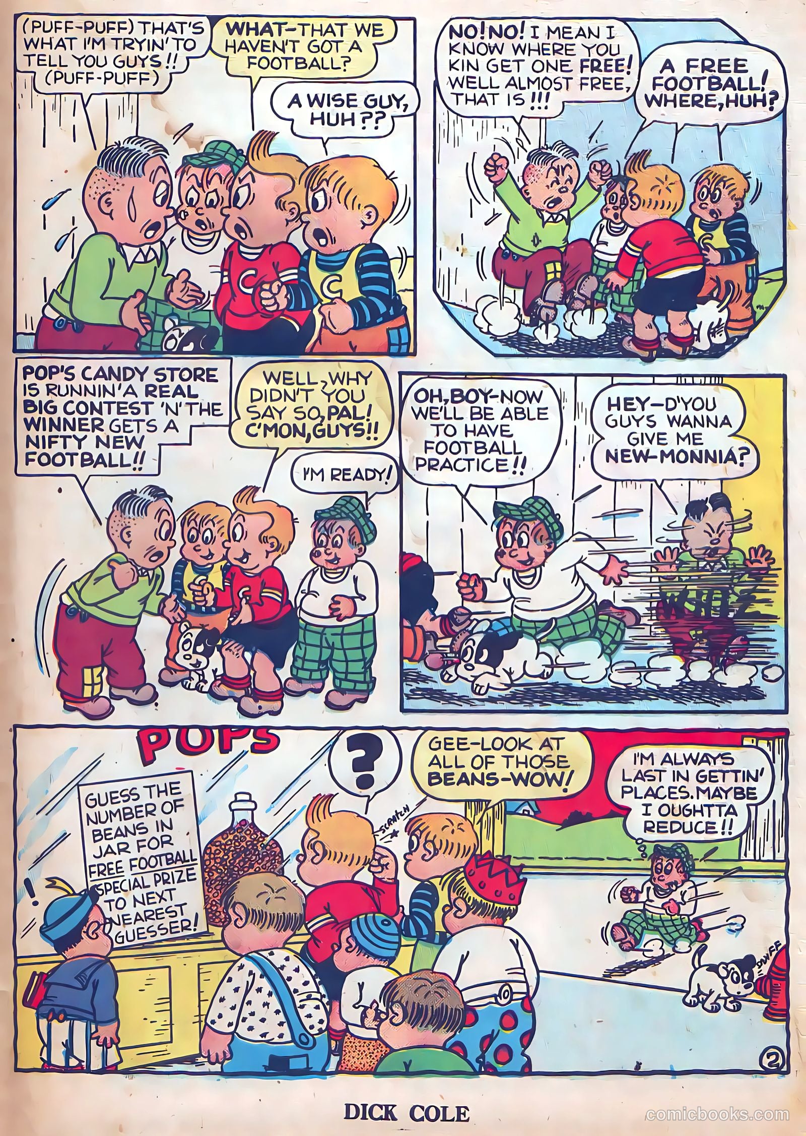 Dick Cole #5 (1948) — page 29 of 36