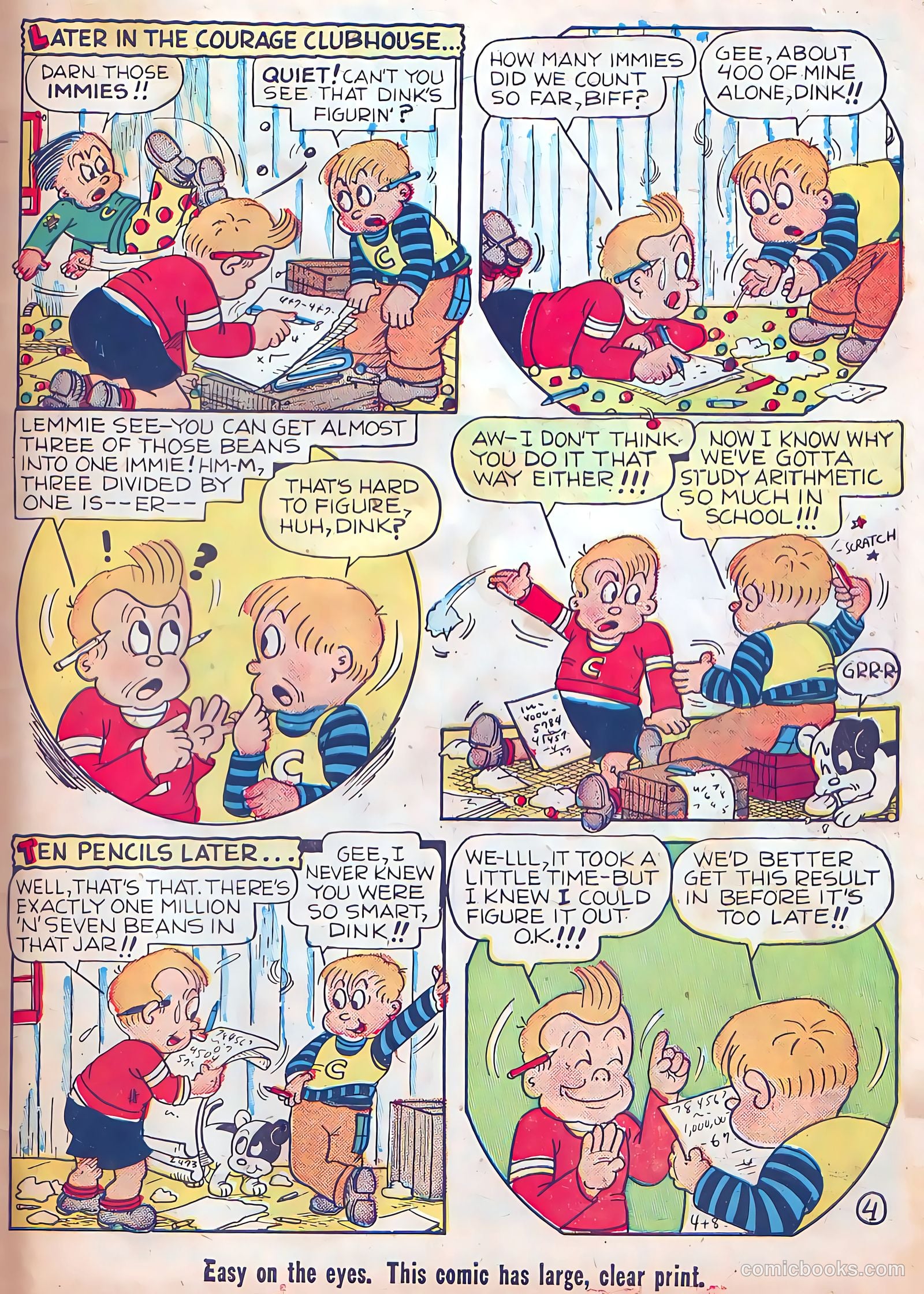 Dick Cole #5 (1948) — page 31 of 36