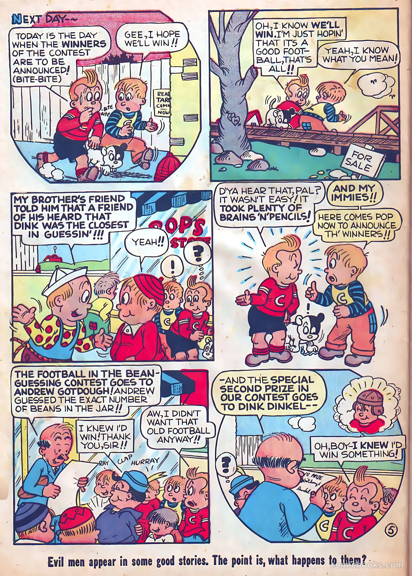 Dick Cole #5 (1948) — page 32 of 36