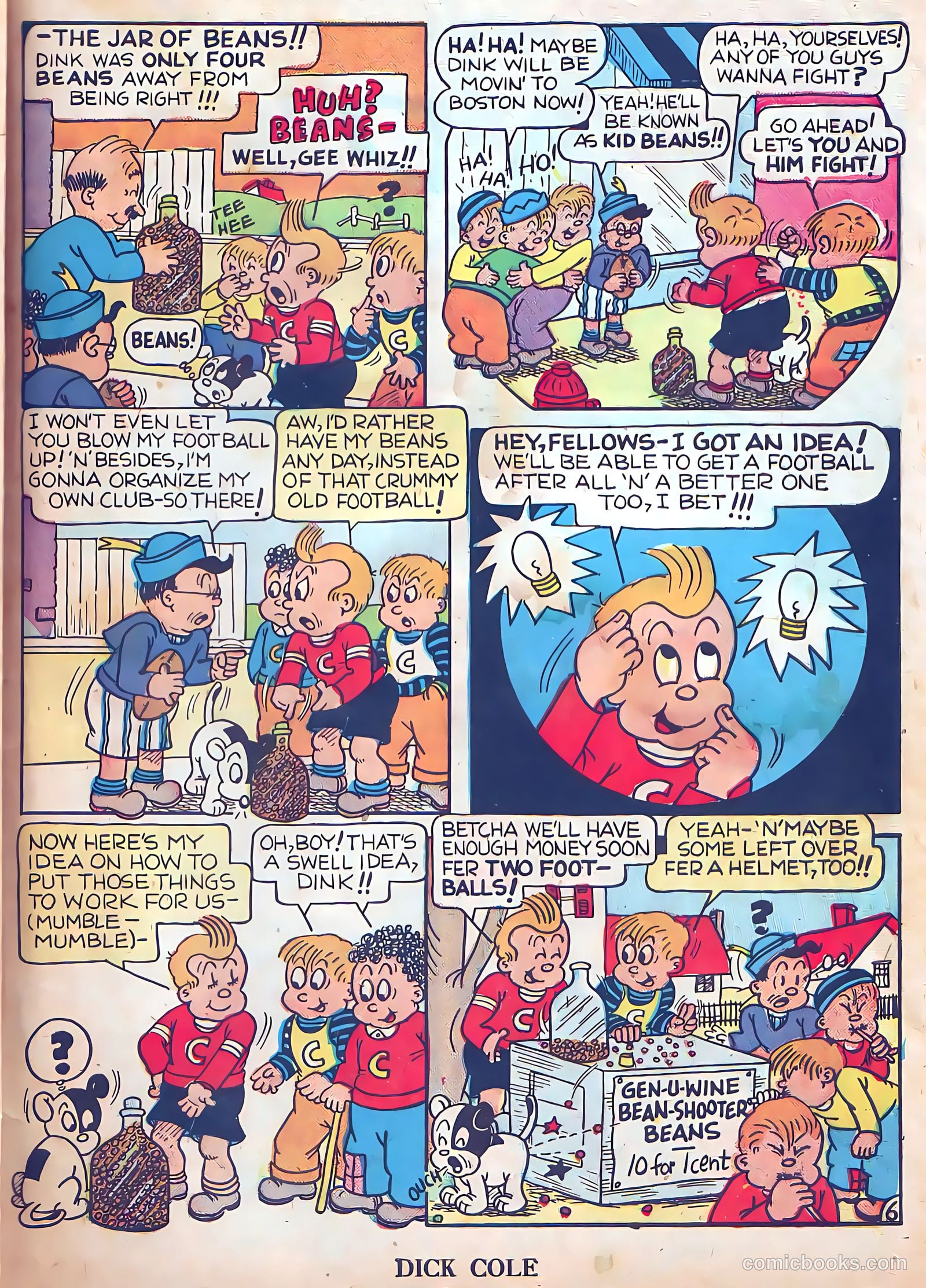 Dick Cole #5 (1948) — page 33 of 36