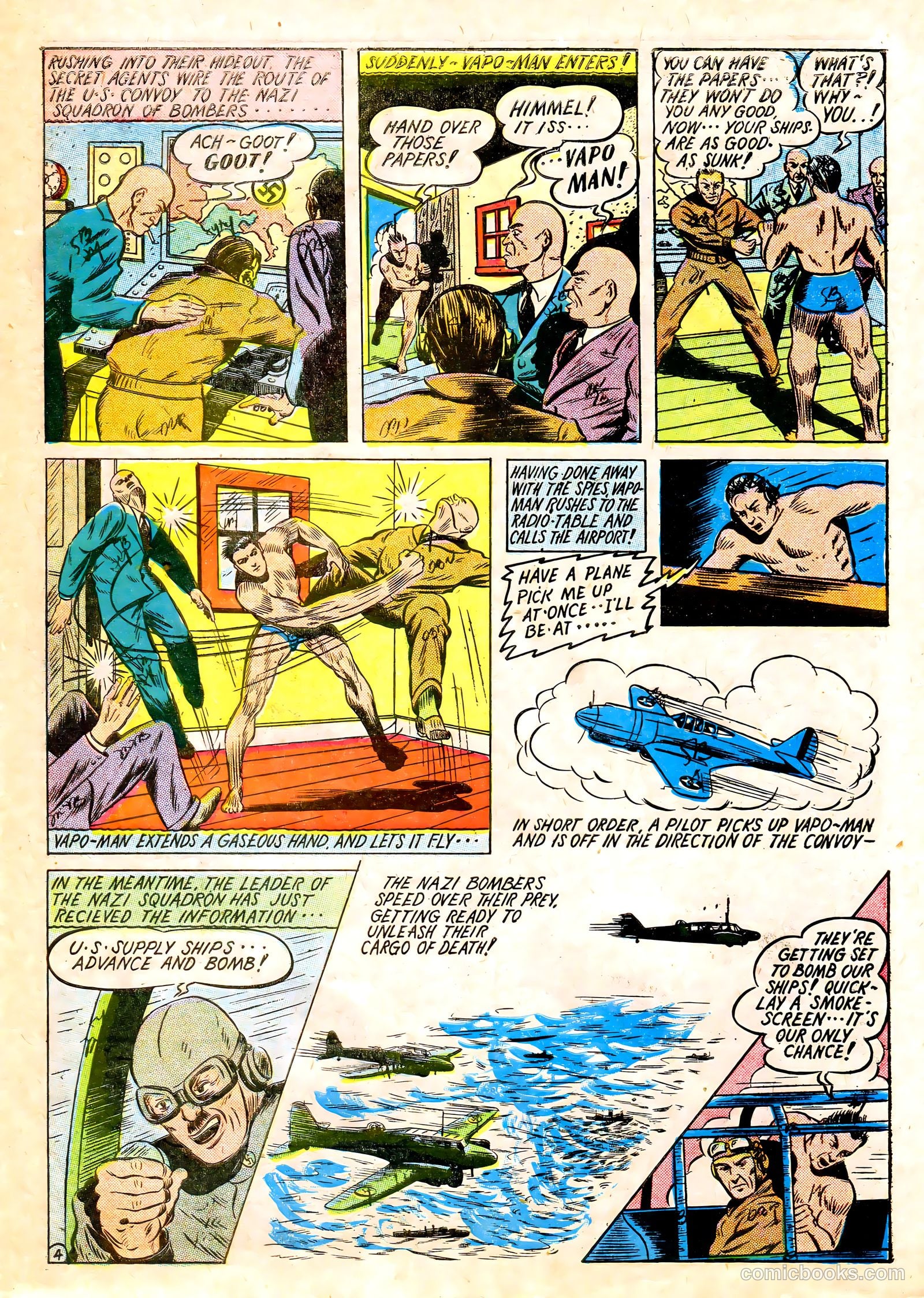 Liberty Guards Comics #1 (1942) — page 16 of 68