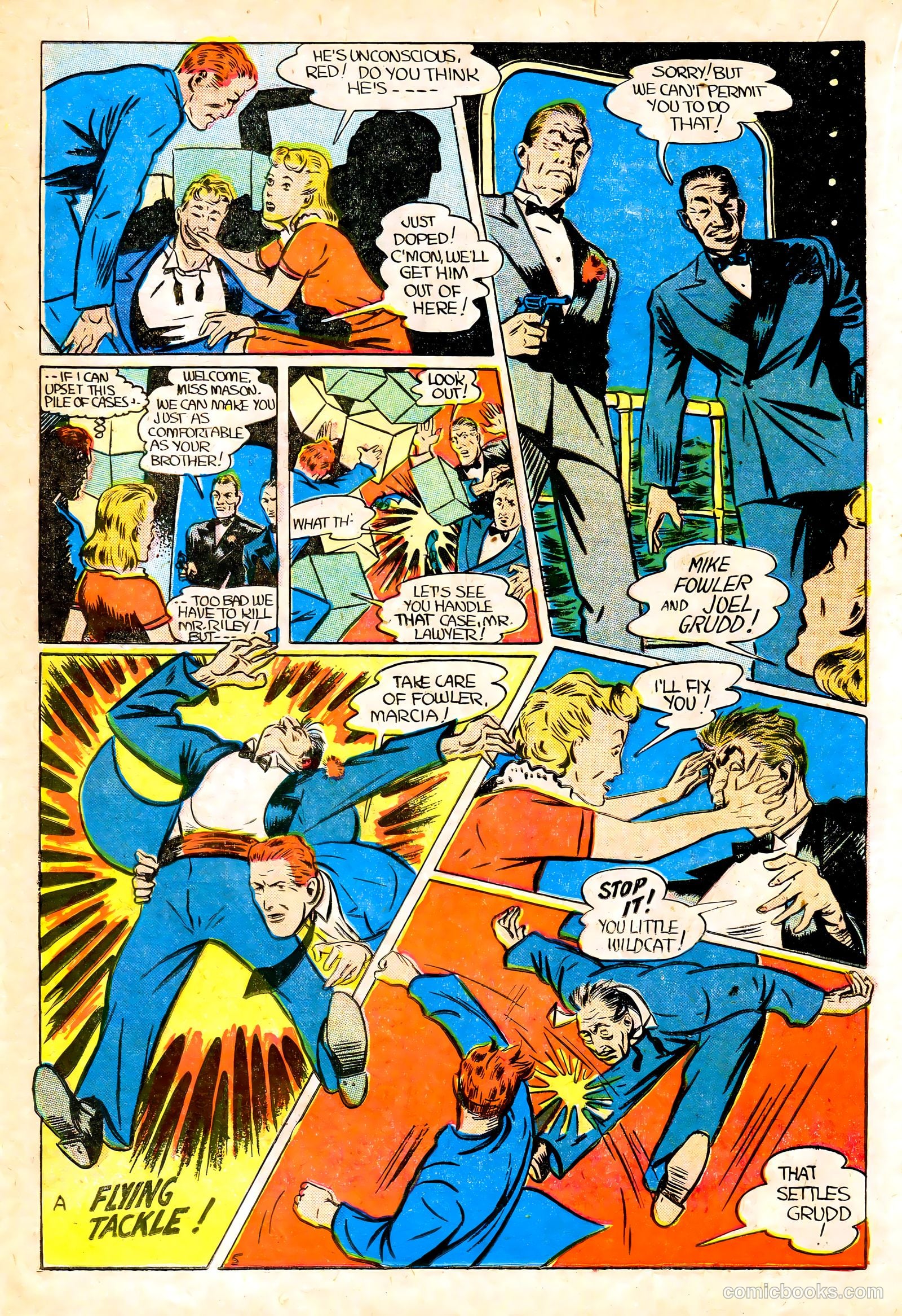 Liberty Guards Comics #1 (1942) — page 32 of 68
