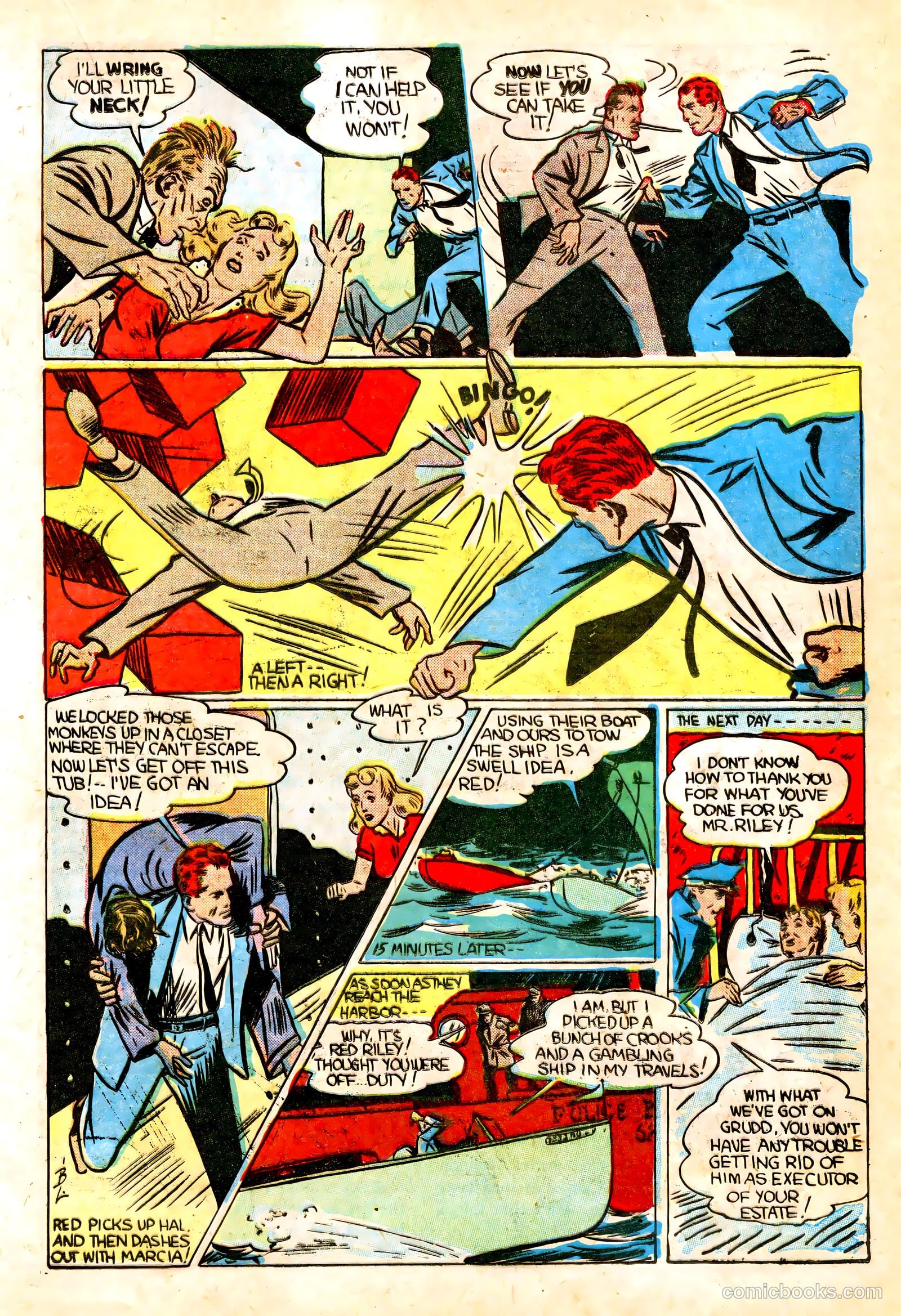Liberty Guards Comics #1 (1942) — page 33 of 68