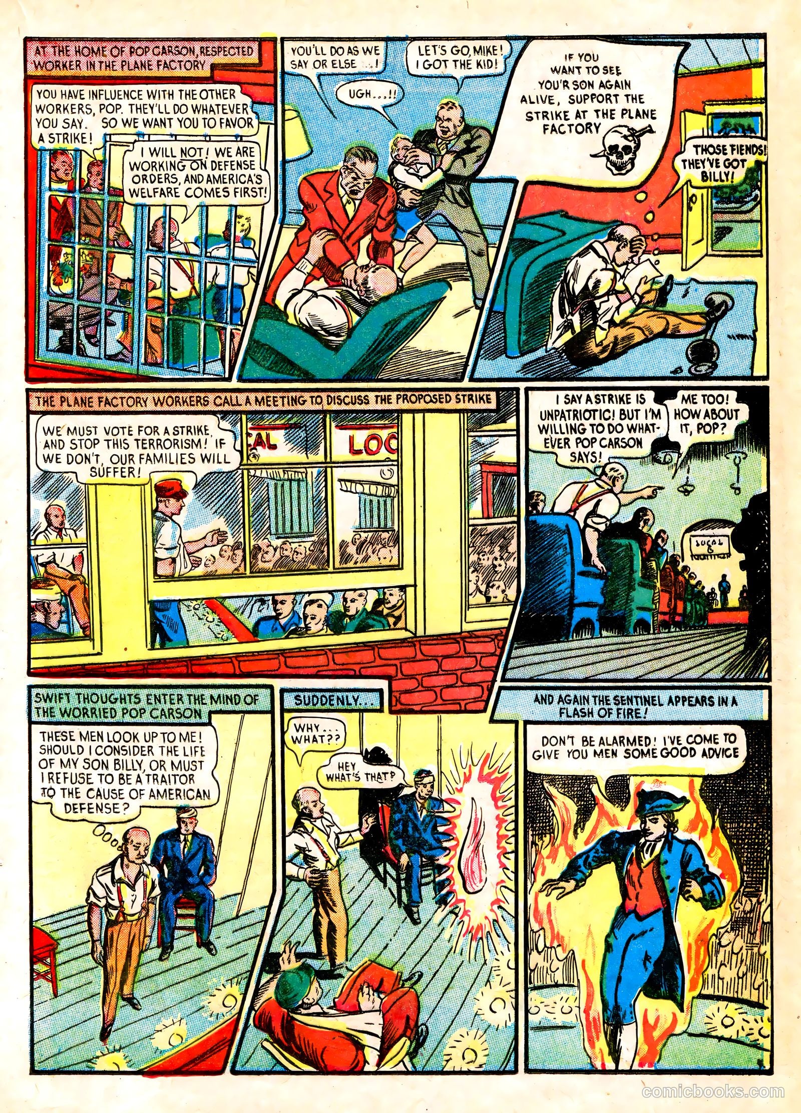 Liberty Guards Comics #1 (1942) — page 39 of 68