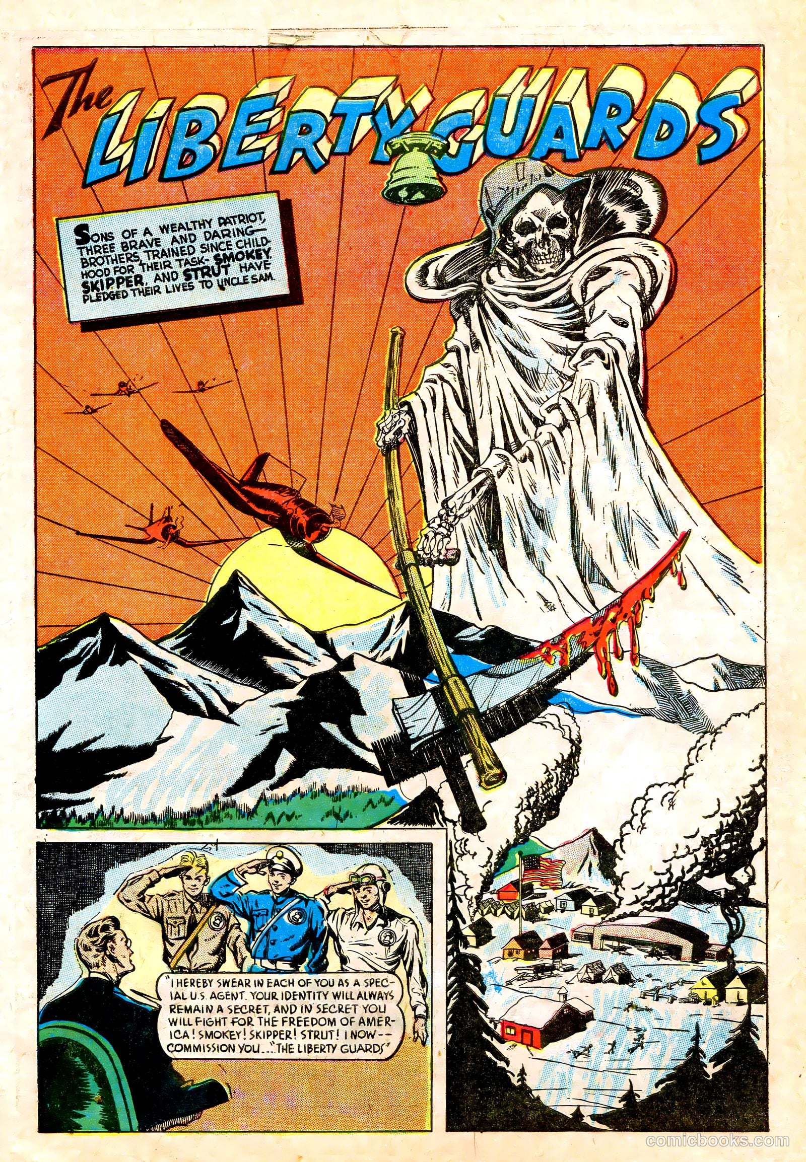 Liberty Guards Comics #1 (1942) — page 53 of 68