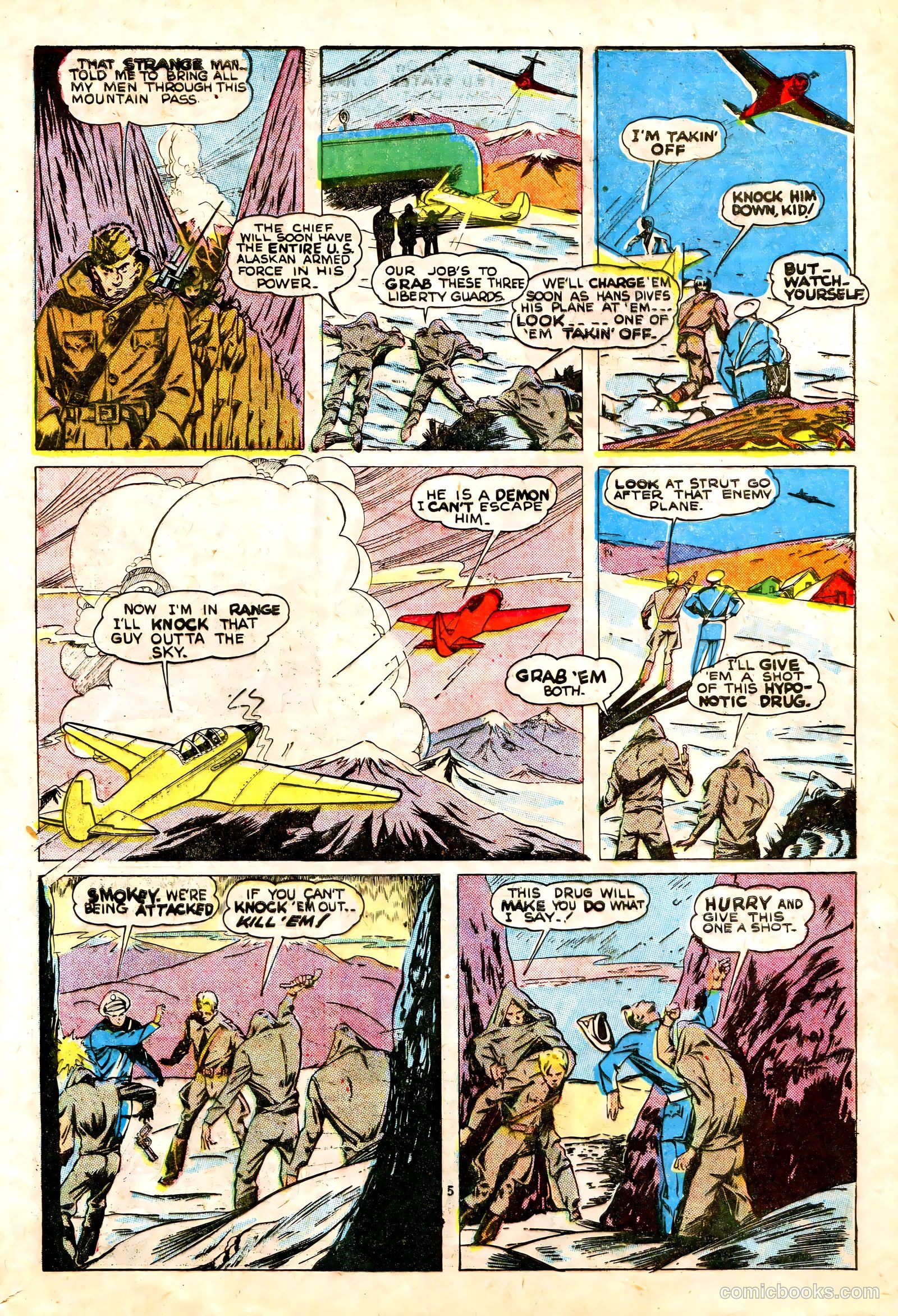 Liberty Guards Comics #1 (1942) — page 57 of 68