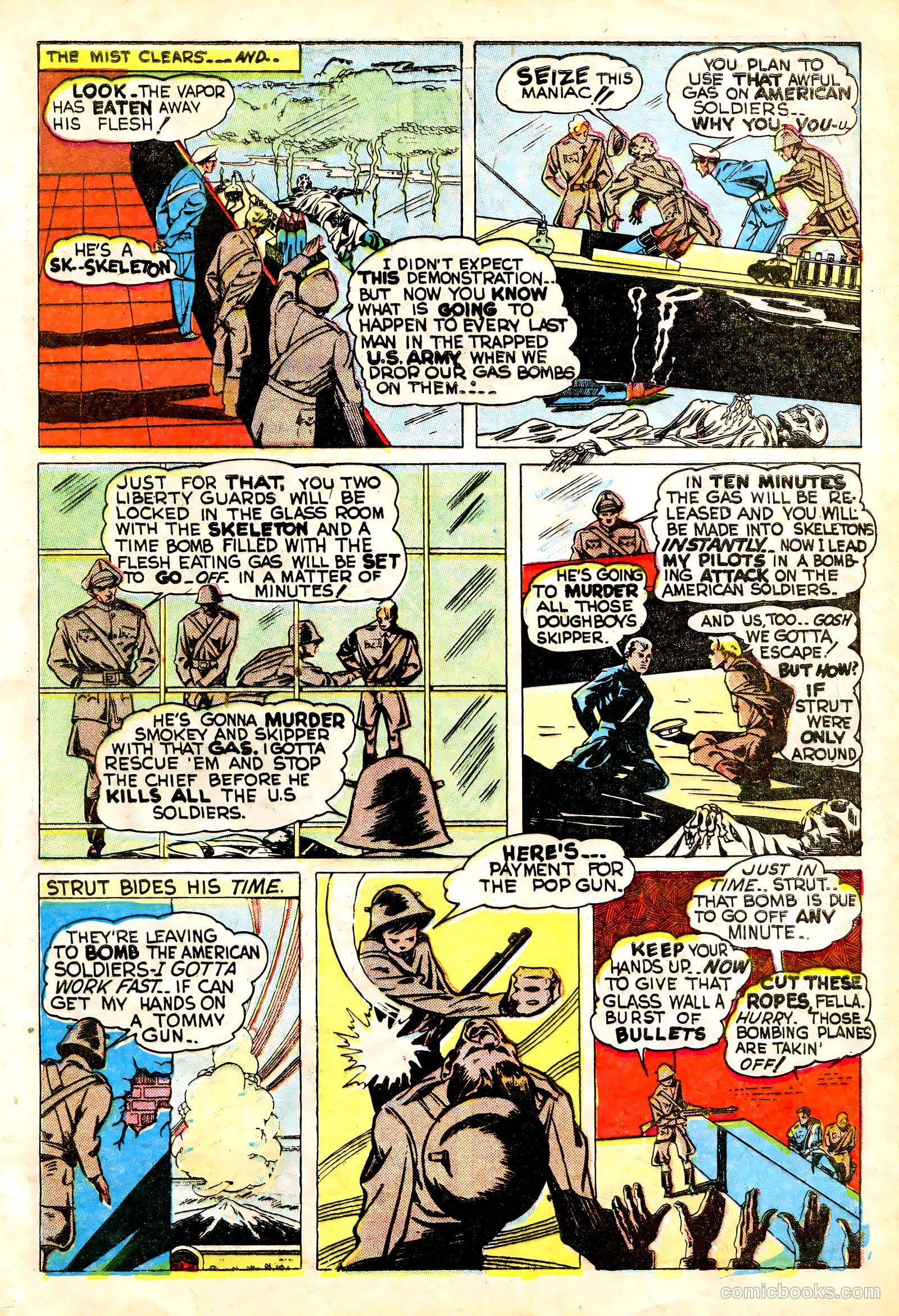 Liberty Guards Comics #1 (1942) — page 63 of 68