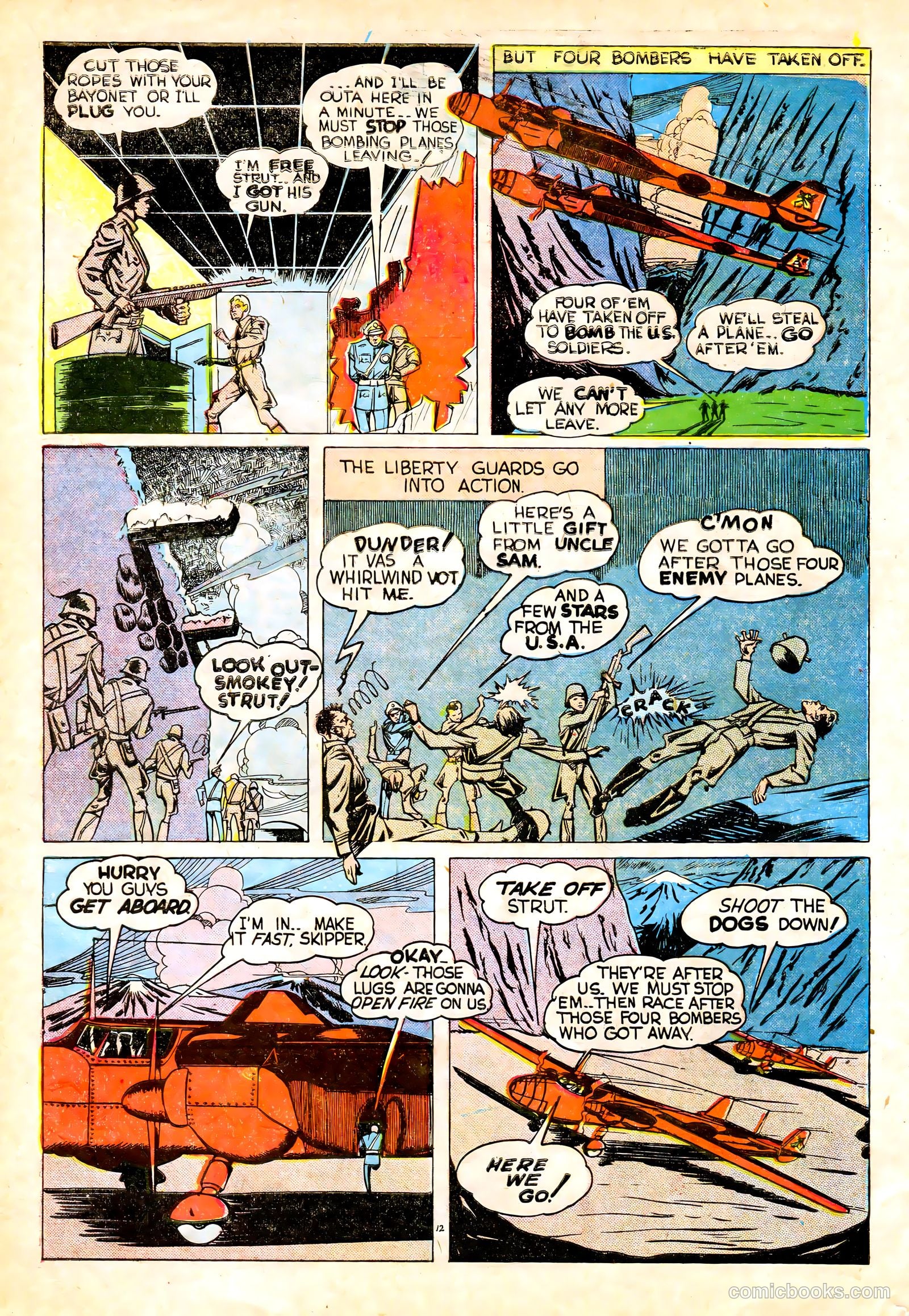 Liberty Guards Comics #1 (1942) — page 64 of 68