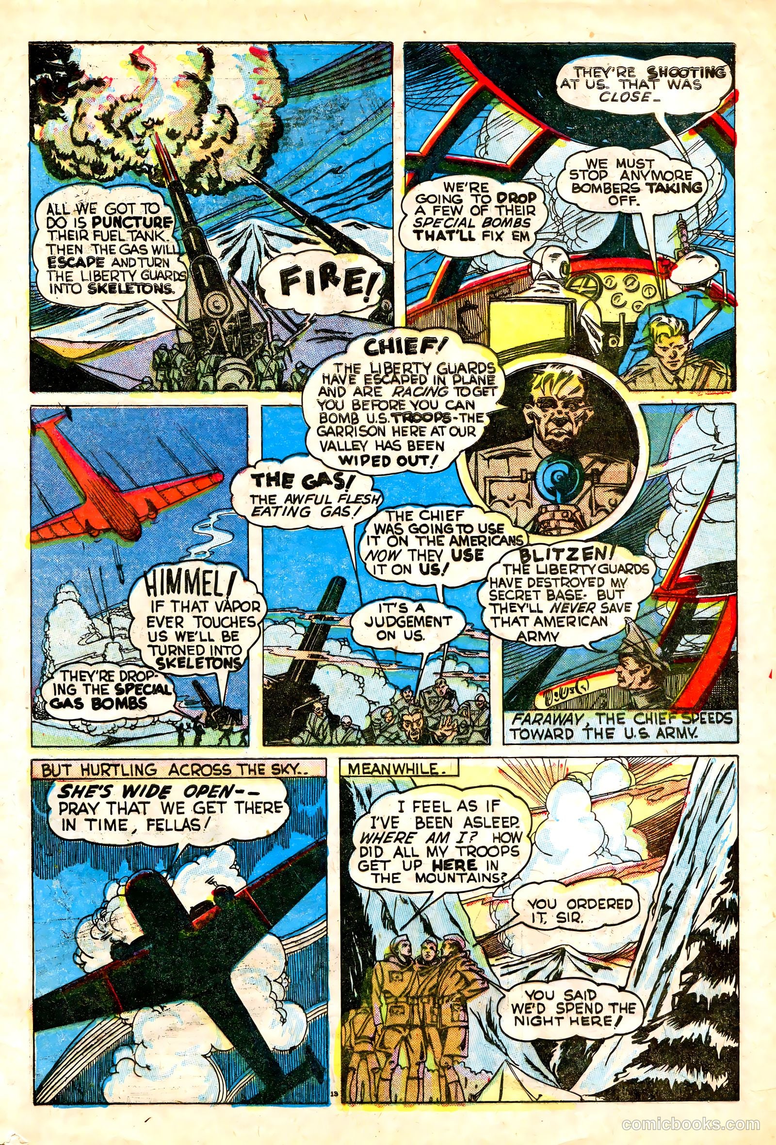Liberty Guards Comics #1 (1942) — page 65 of 68