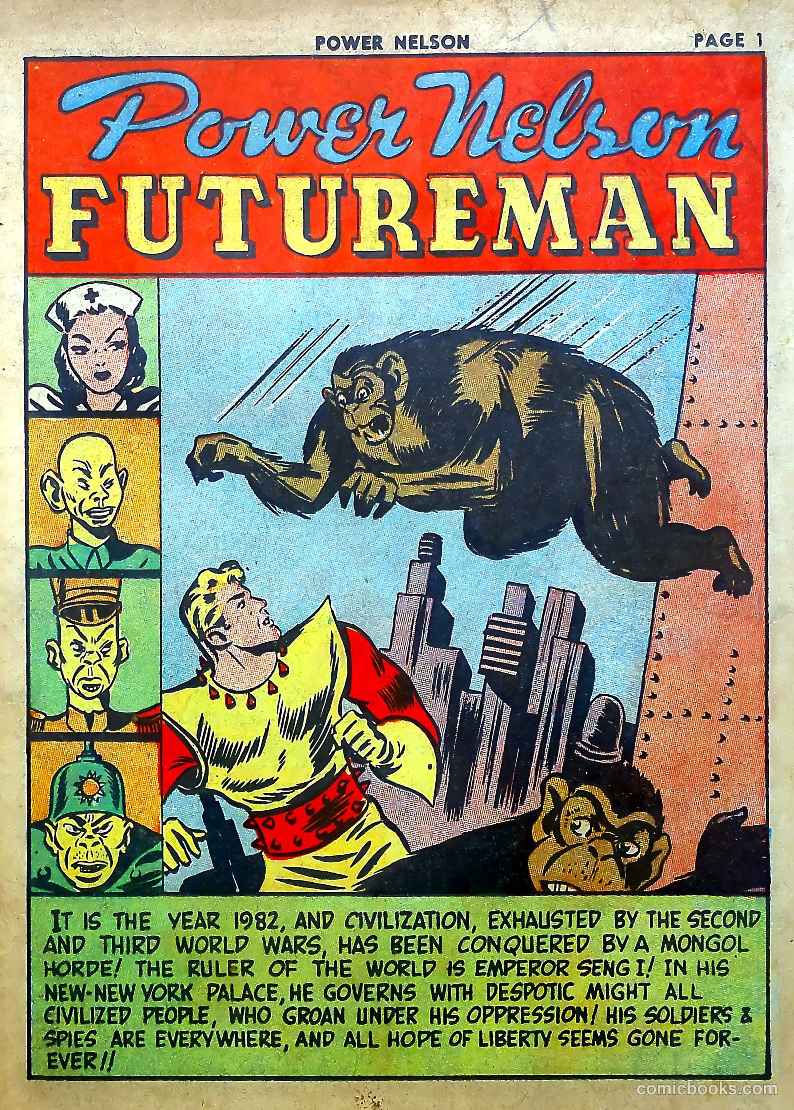 Prize Comics #5 (1940) — page 2 of 67