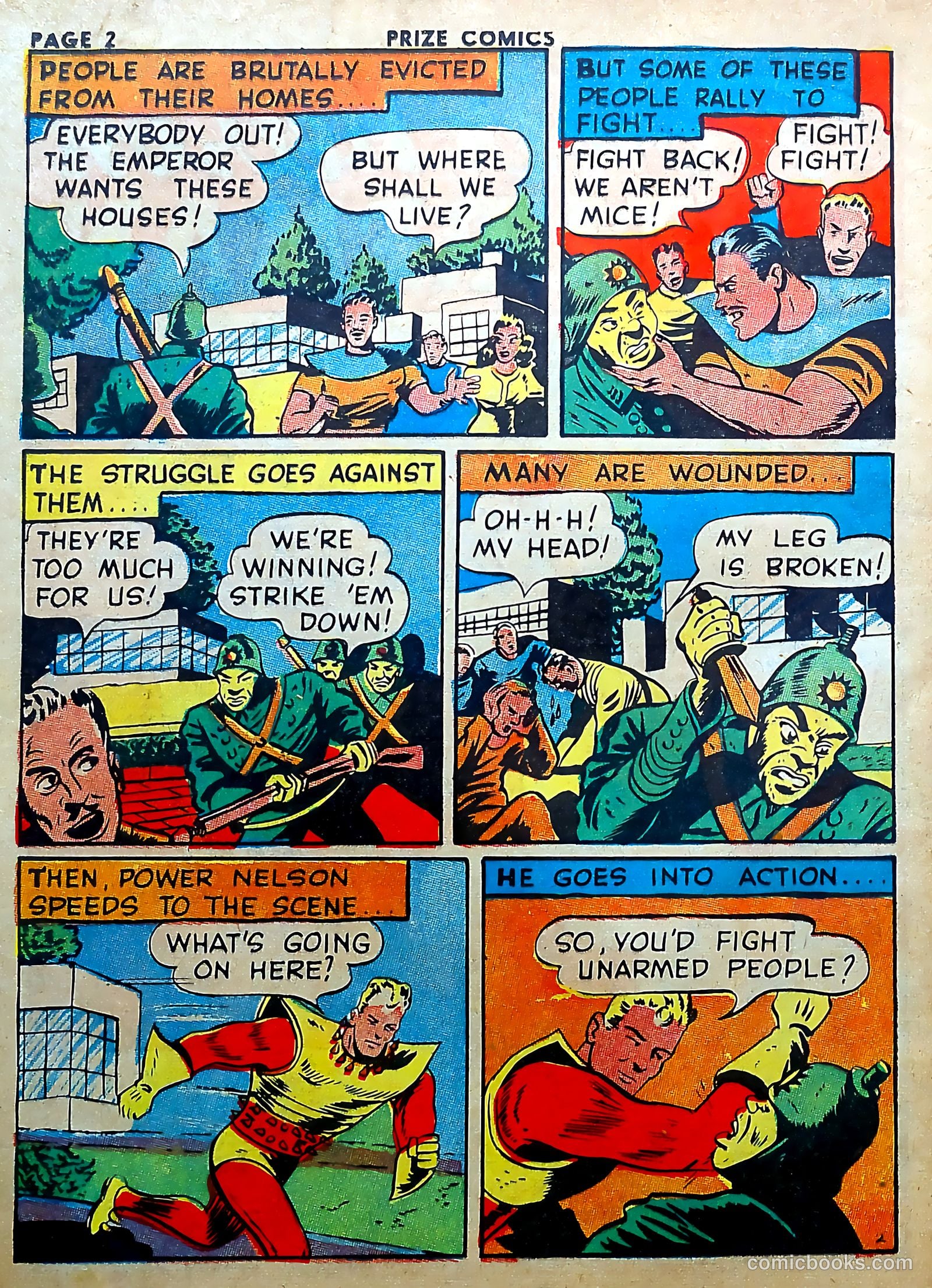 Prize Comics #5 (1940) — page 3 of 67