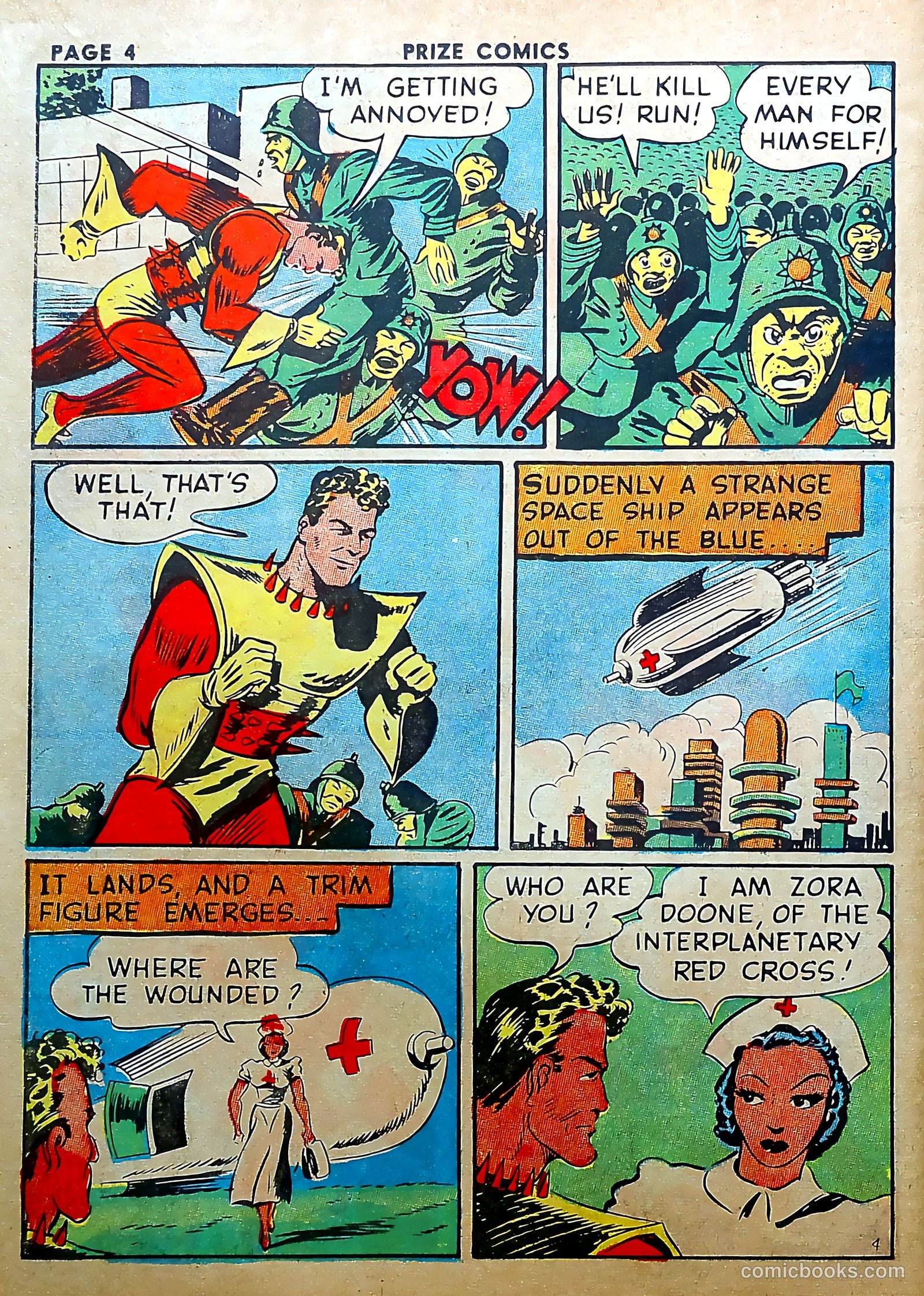 Prize Comics #5 (1940) — page 5 of 67