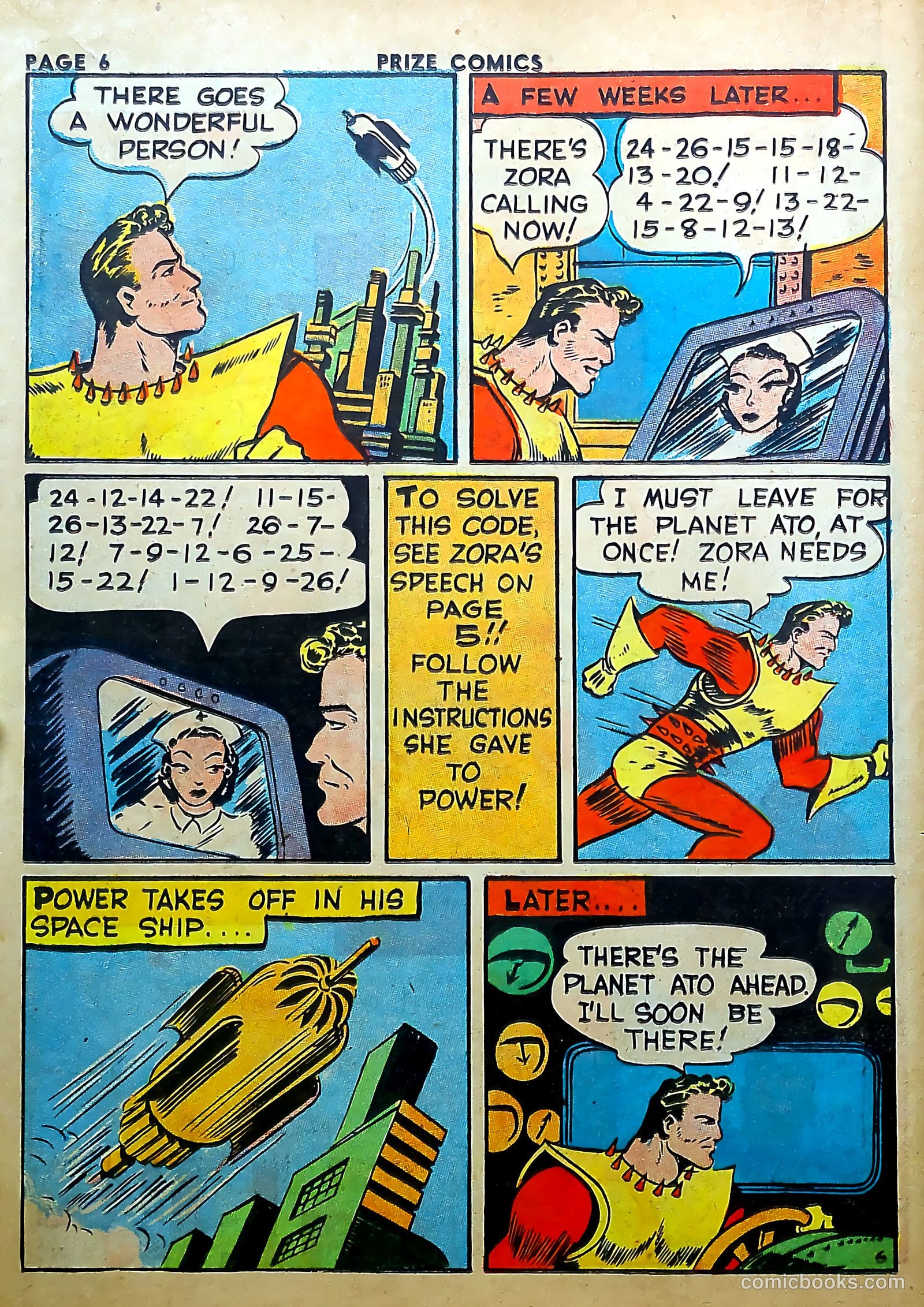Prize Comics #5 (1940) — page 7 of 67