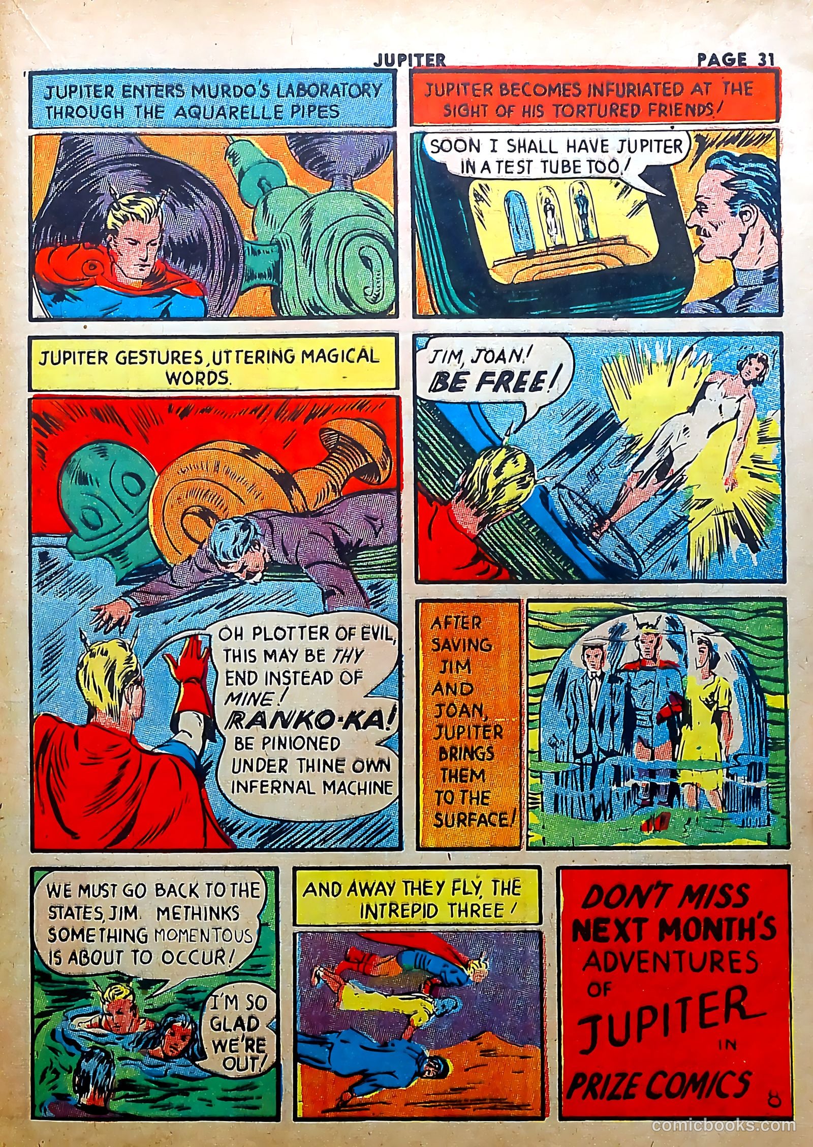 Prize Comics #5 (1940) — page 32 of 67
