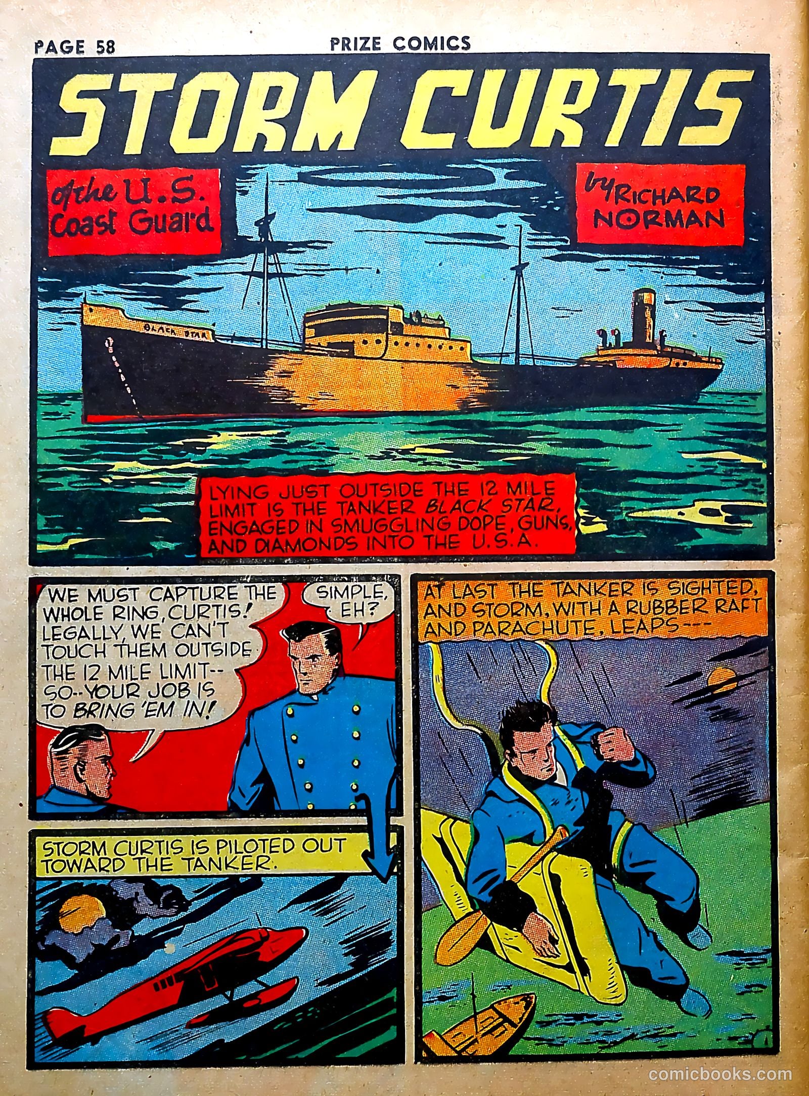 Prize Comics #5 (1940) — page 59 of 67
