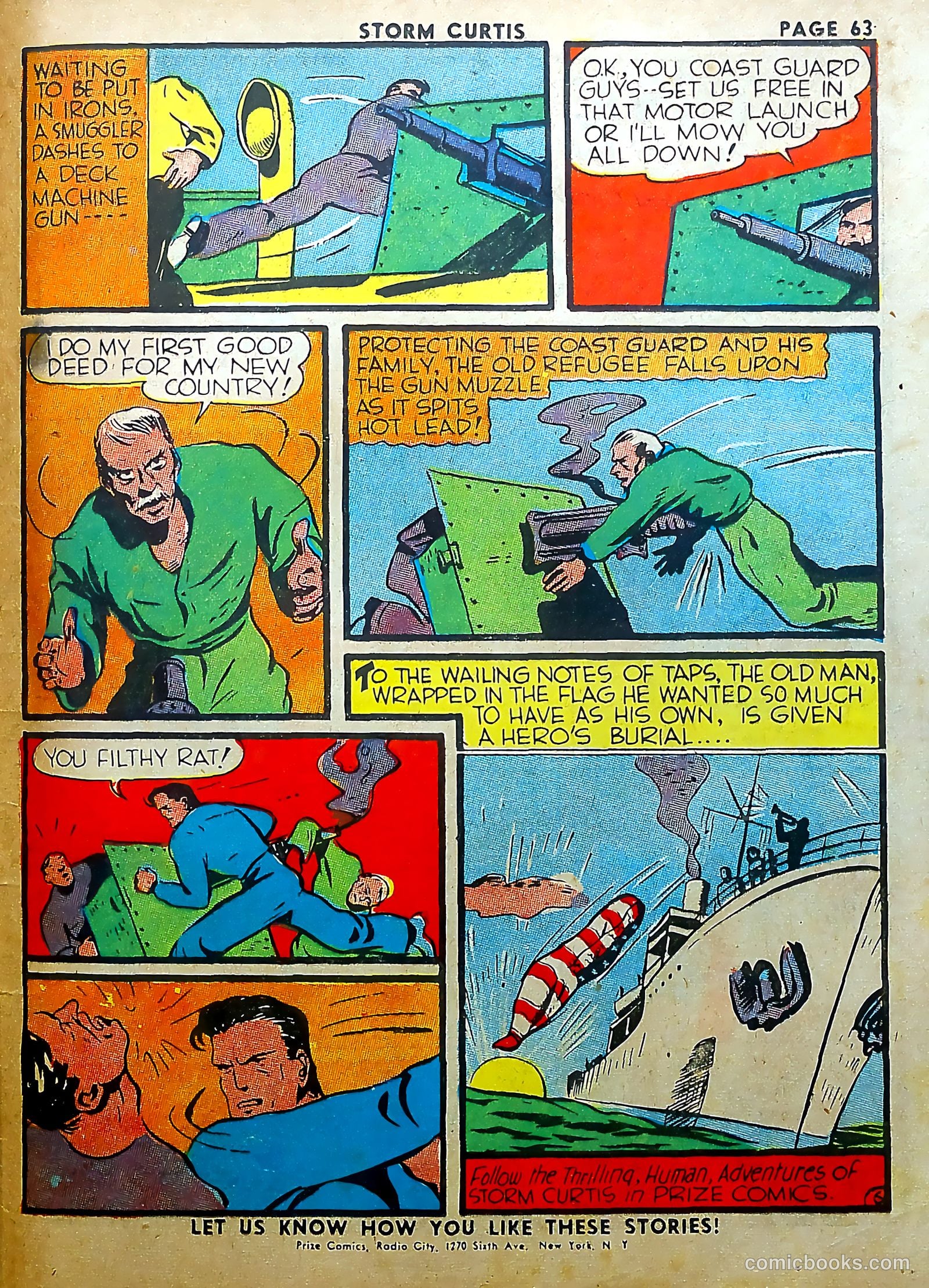 Prize Comics #5 (1940) — page 64 of 67