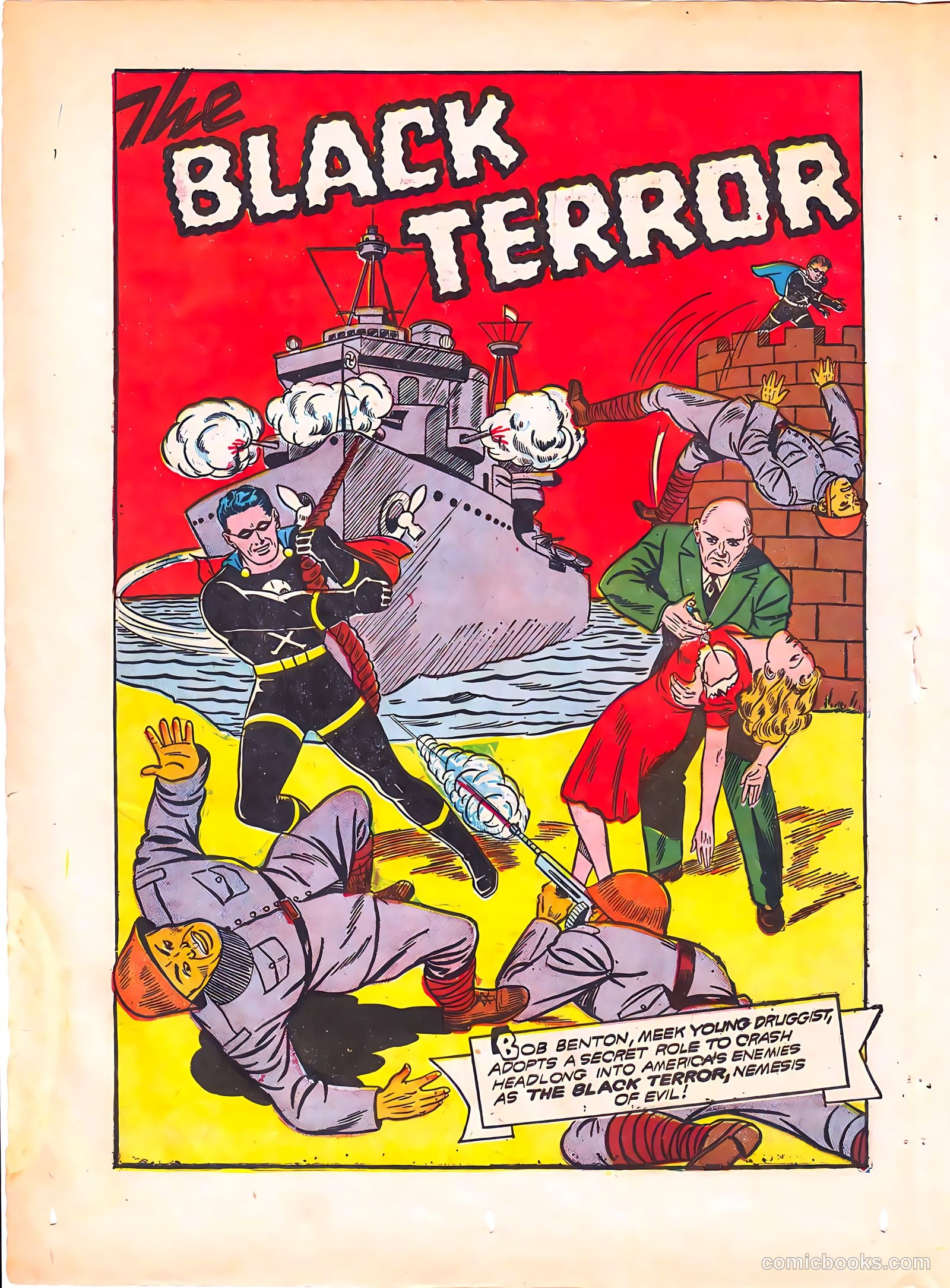 The Black Terror #1 (1942) — page 32 of 68