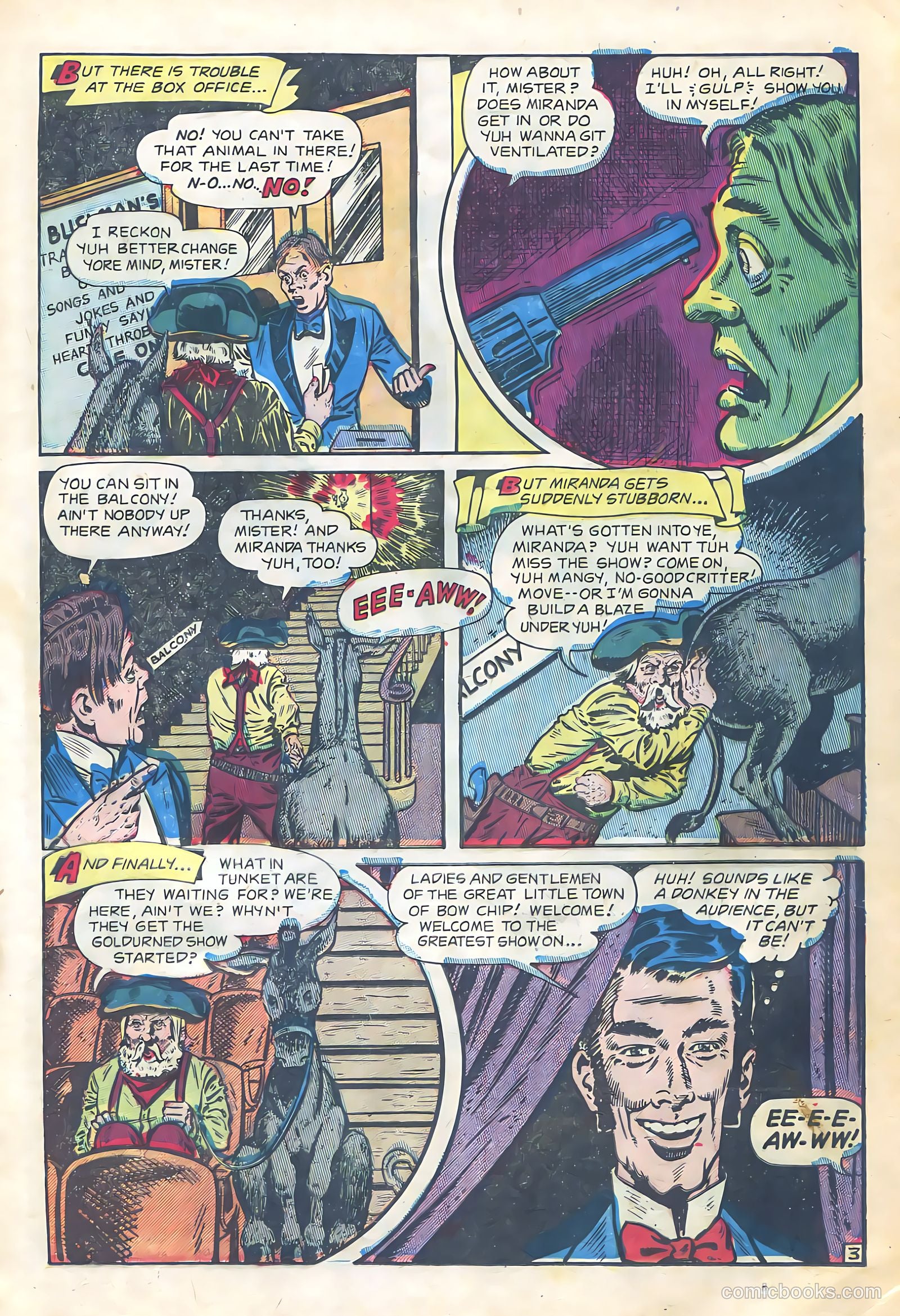 The Lone Rider #12 (1950) — page 13 of 36