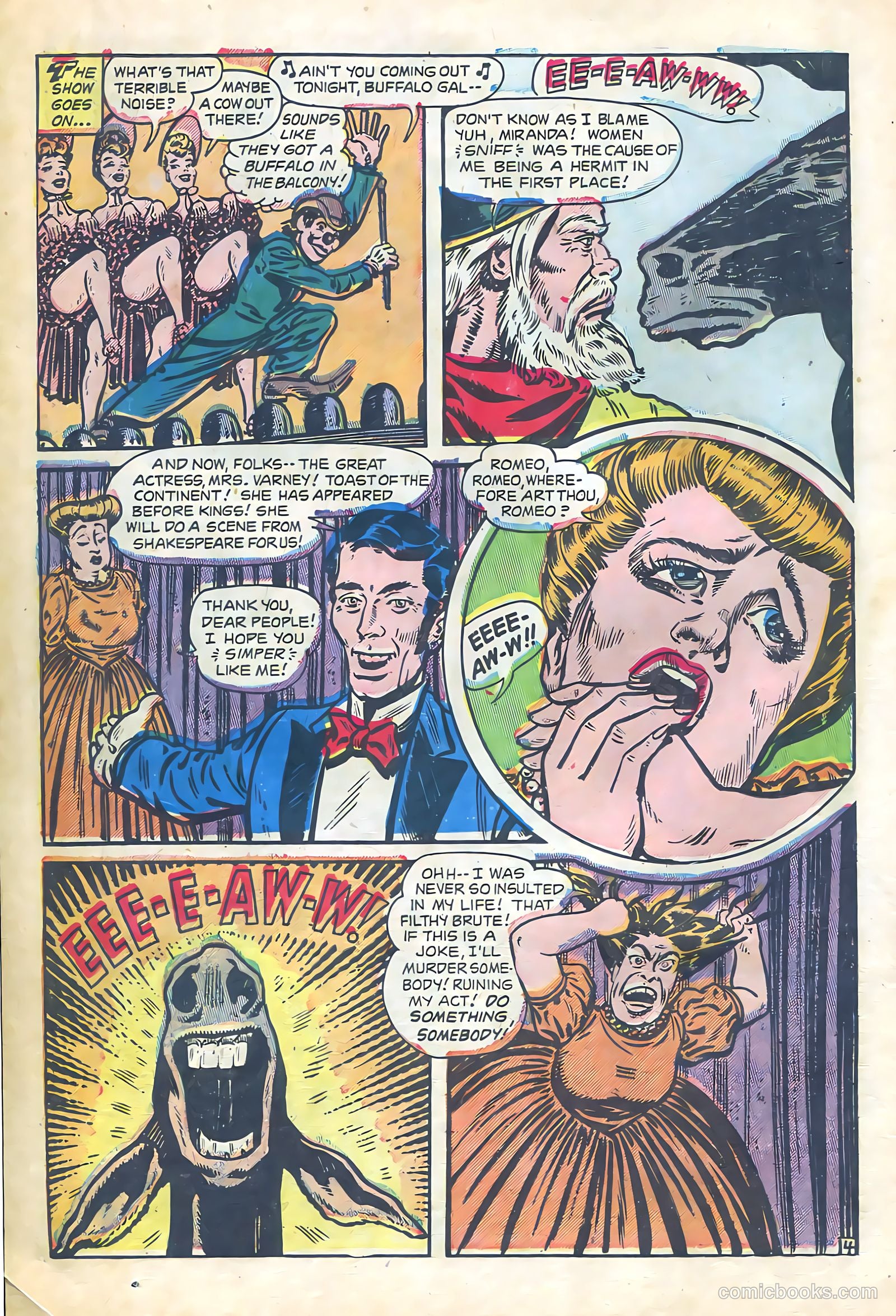 The Lone Rider #12 (1950) — page 14 of 36
