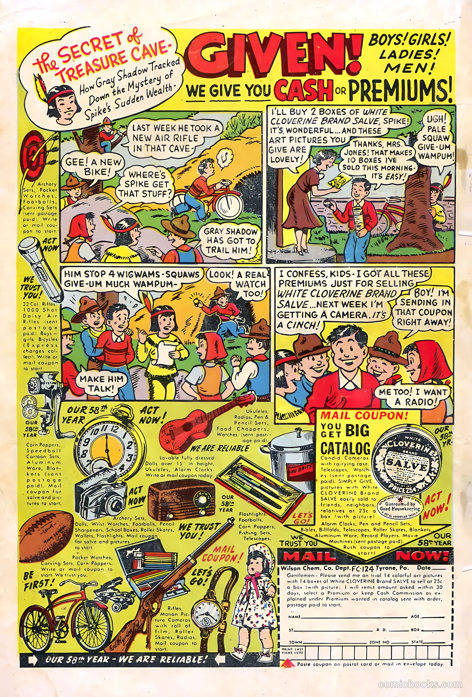 The Lone Rider #12 (1950) — page 36 of 36