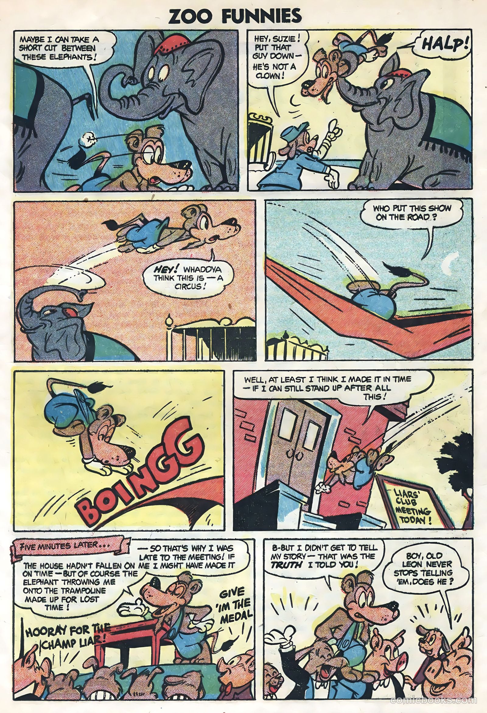 Zoo Funnies v2 #6 — page 17 of 36