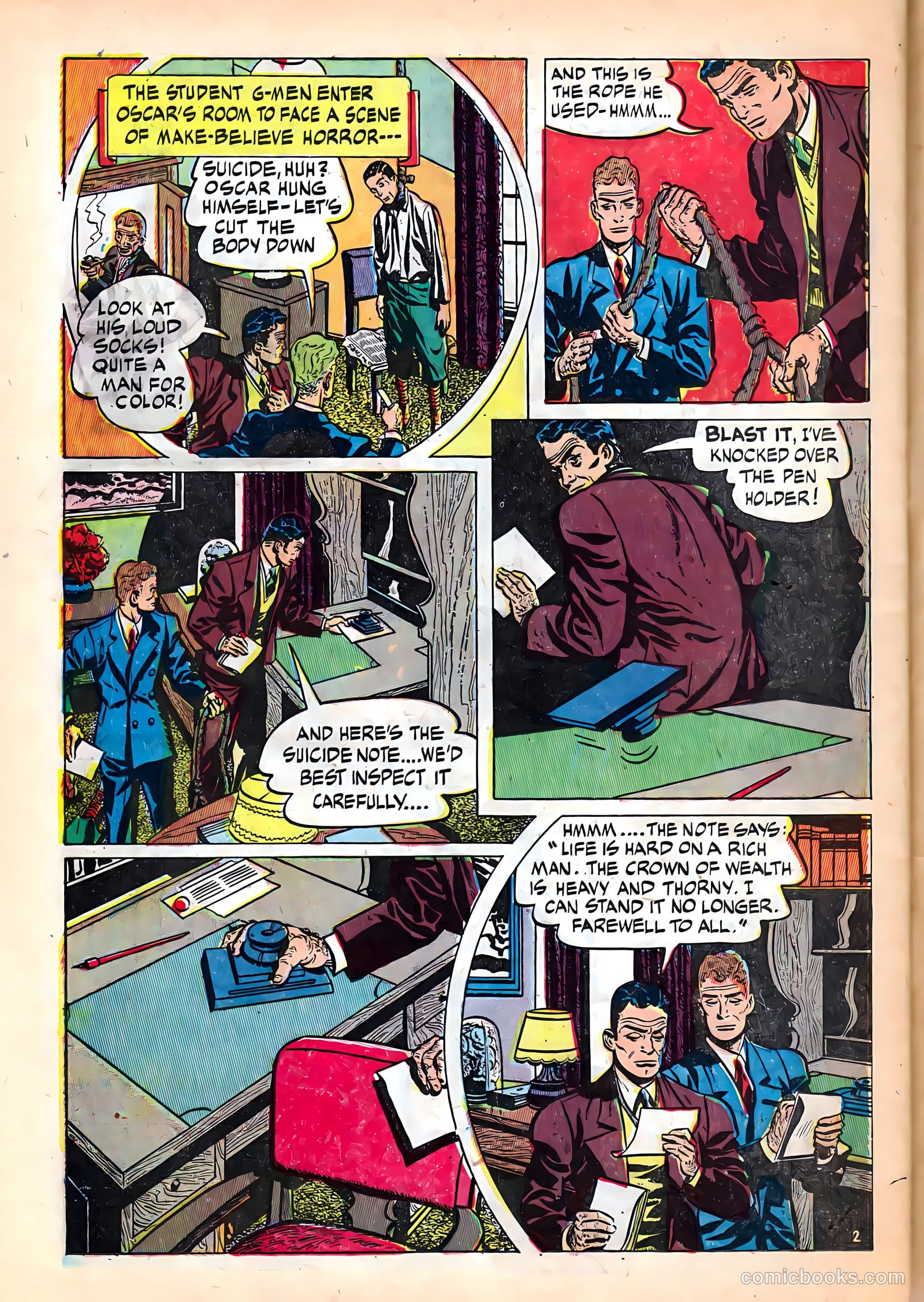 Justice Traps the Guilty #1 (1948) — page 38 of 52