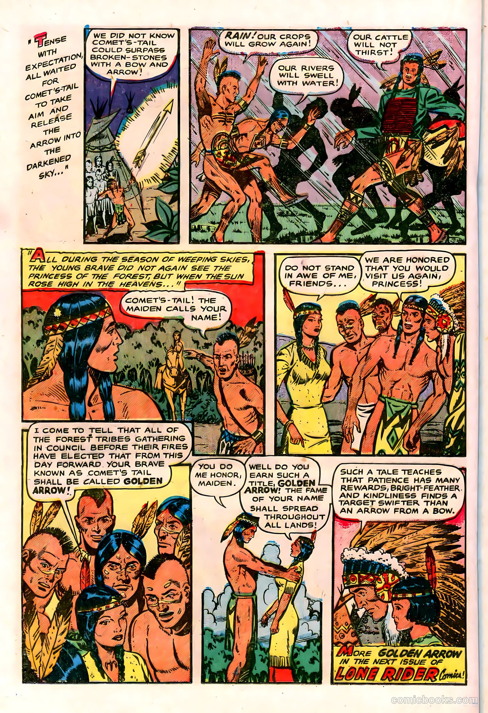 The Lone Rider #2 (1950) — page 28 of 52