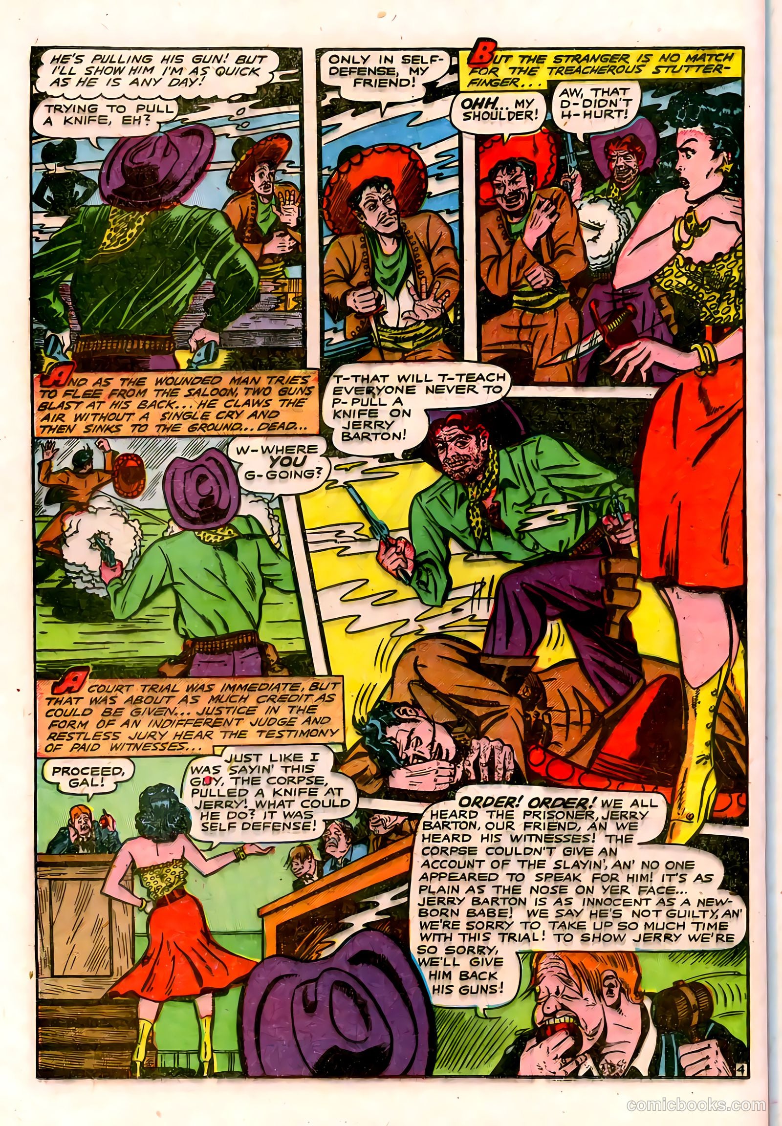 The Lone Rider #2 (1950) — page 32 of 52