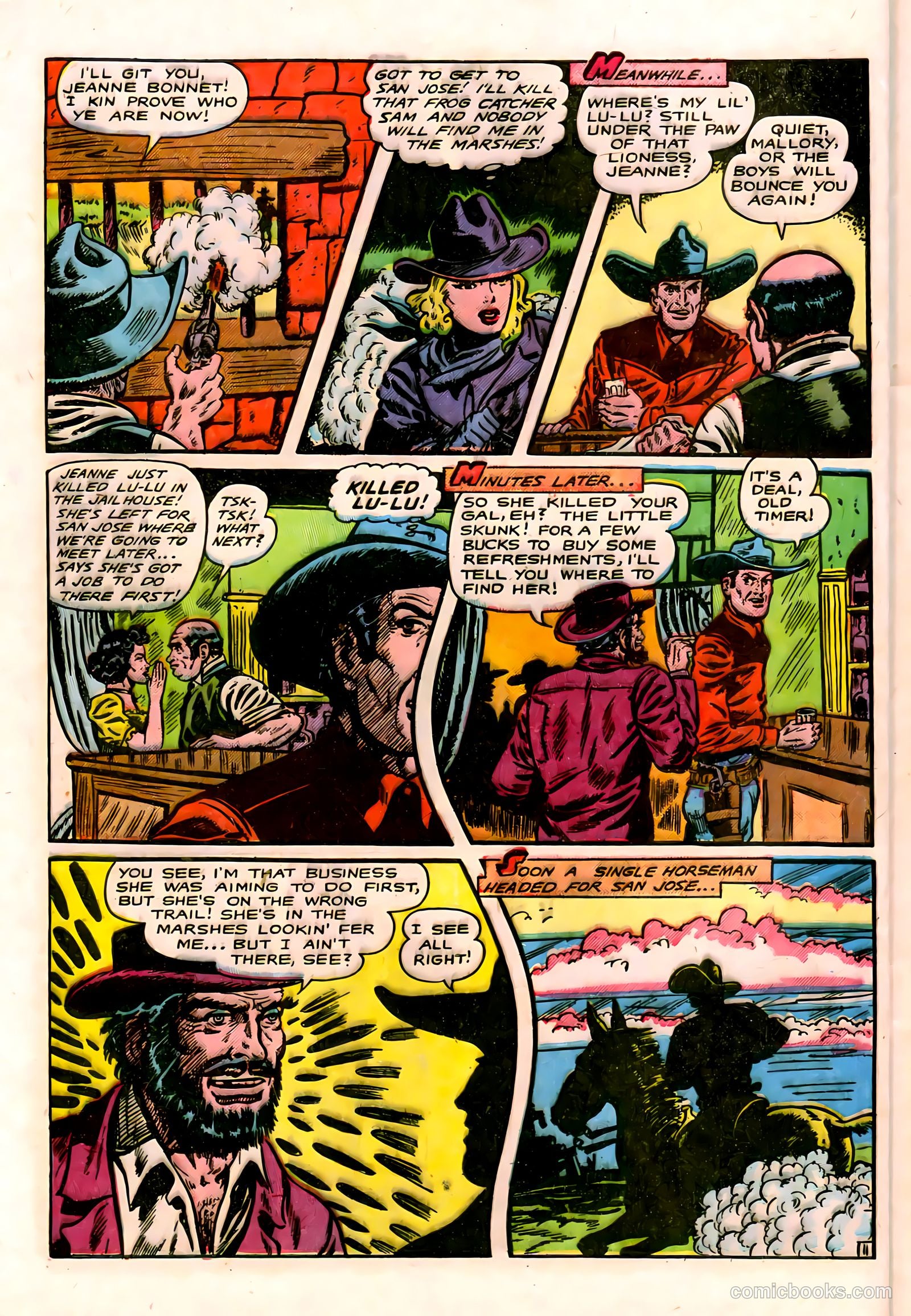 The Lone Rider #2 (1950) — page 44 of 52