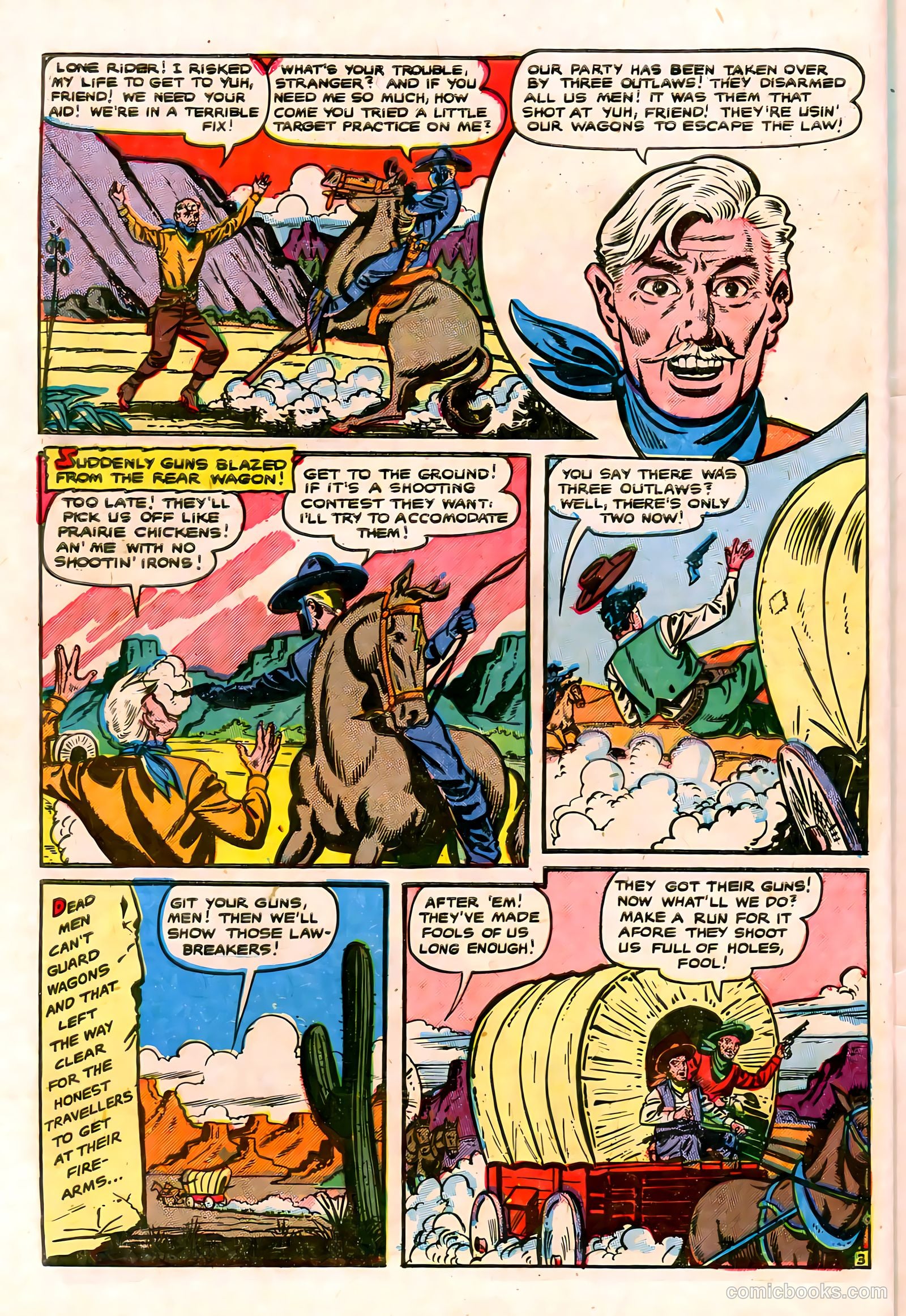 The Lone Rider #2 (1950) — page 48 of 52