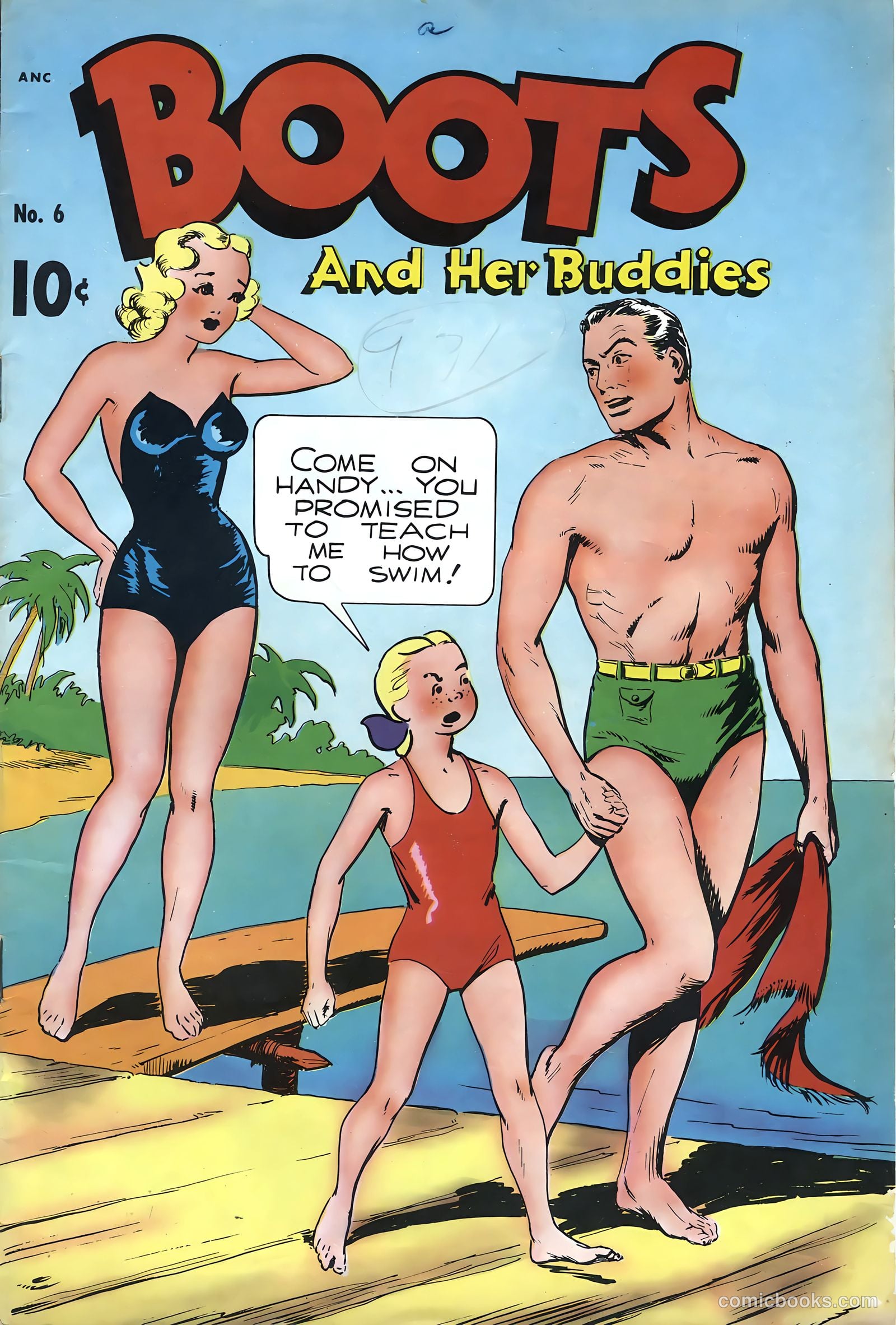 Boots and Her Buddies #6 cover