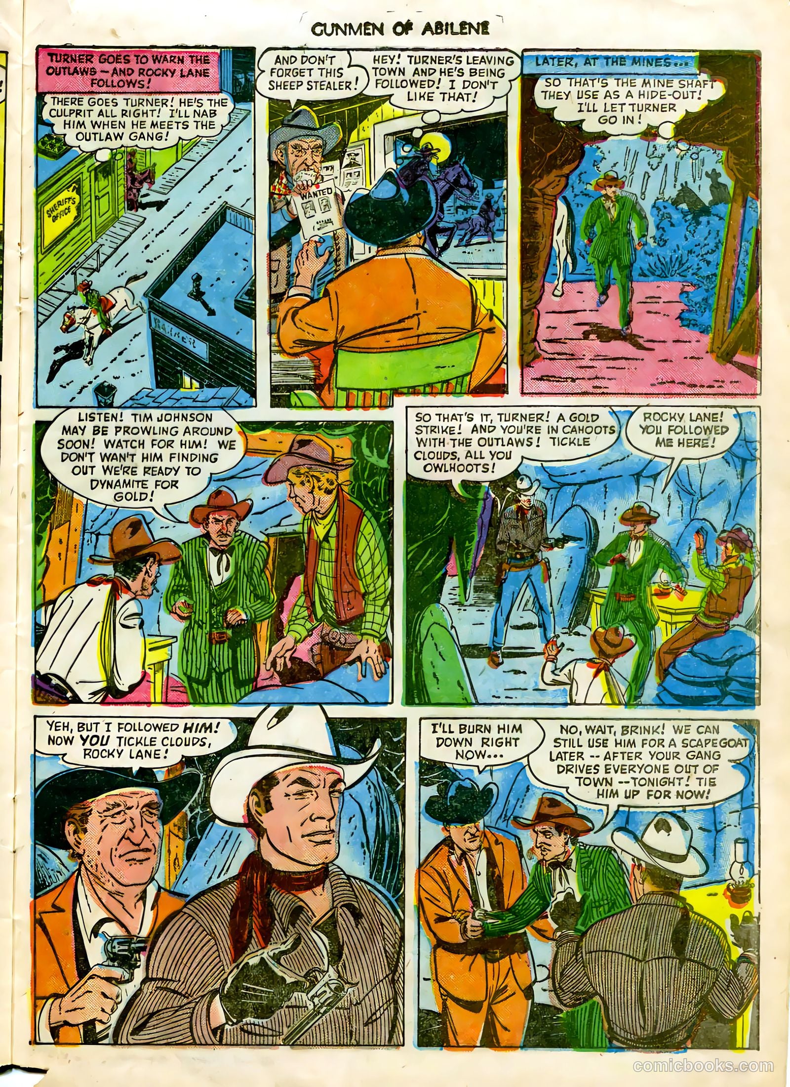 Fawcett Movie Comic 7 - Gunmen of Abilene #1 — page 25 of 36