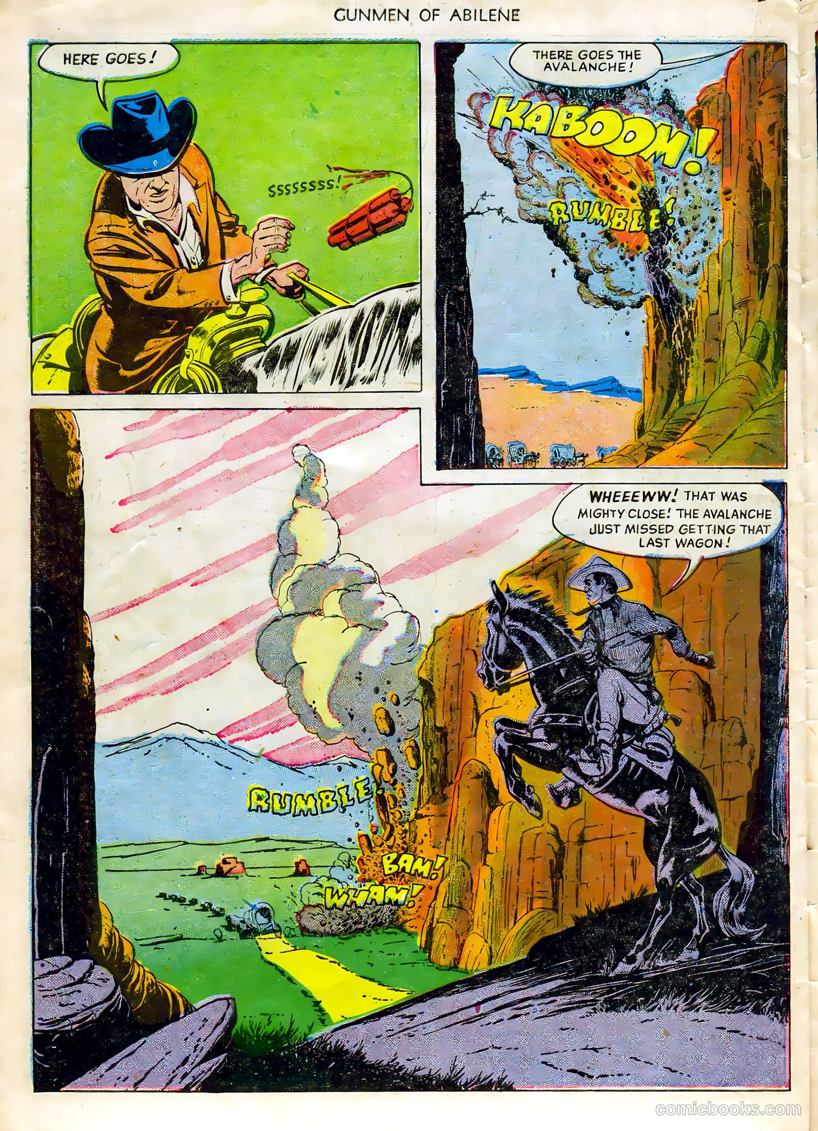 Fawcett Movie Comic 7 - Gunmen of Abilene #1 — page 30 of 36
