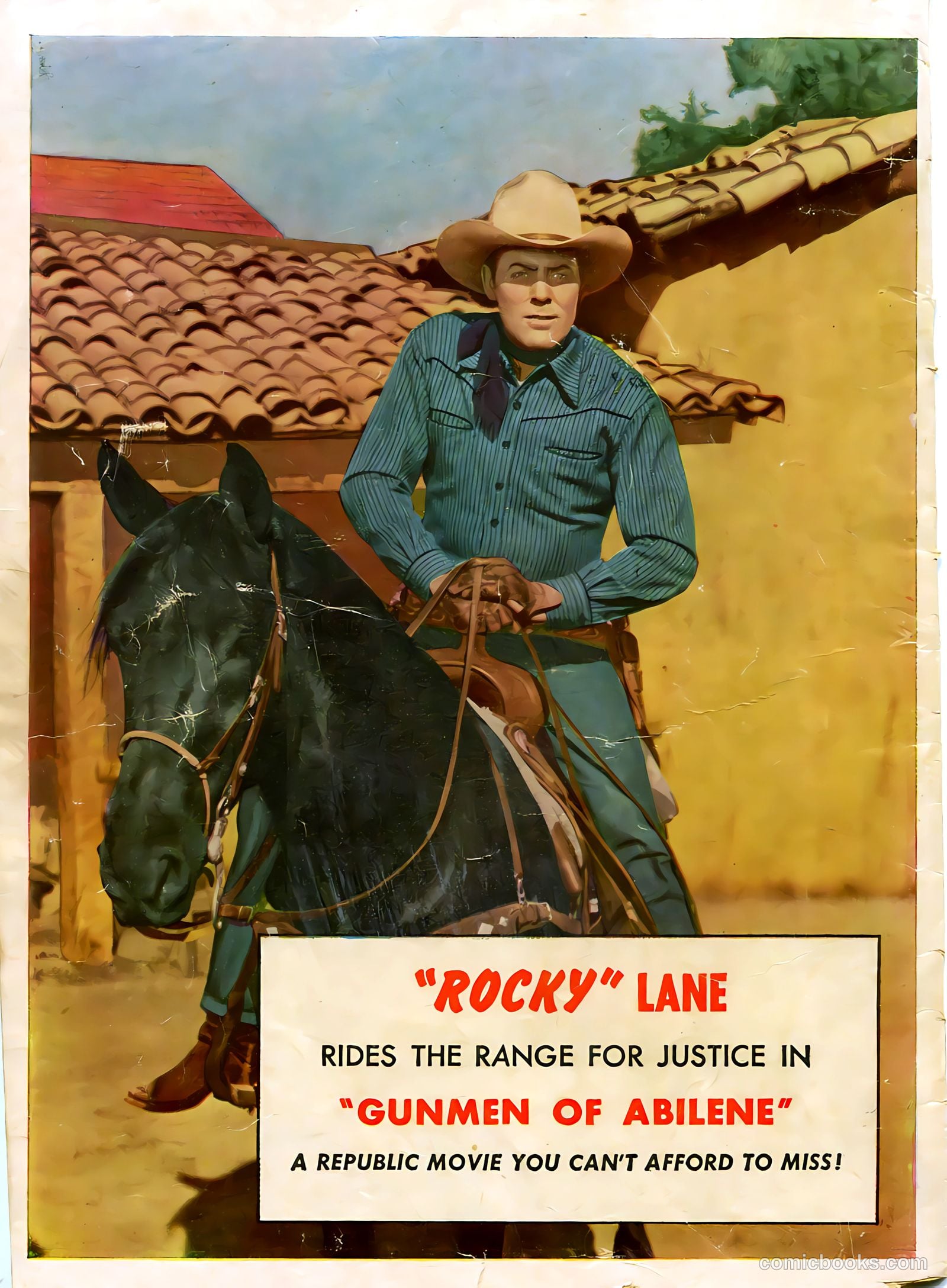 Fawcett Movie Comic 7 - Gunmen of Abilene #1 — page 36 of 36