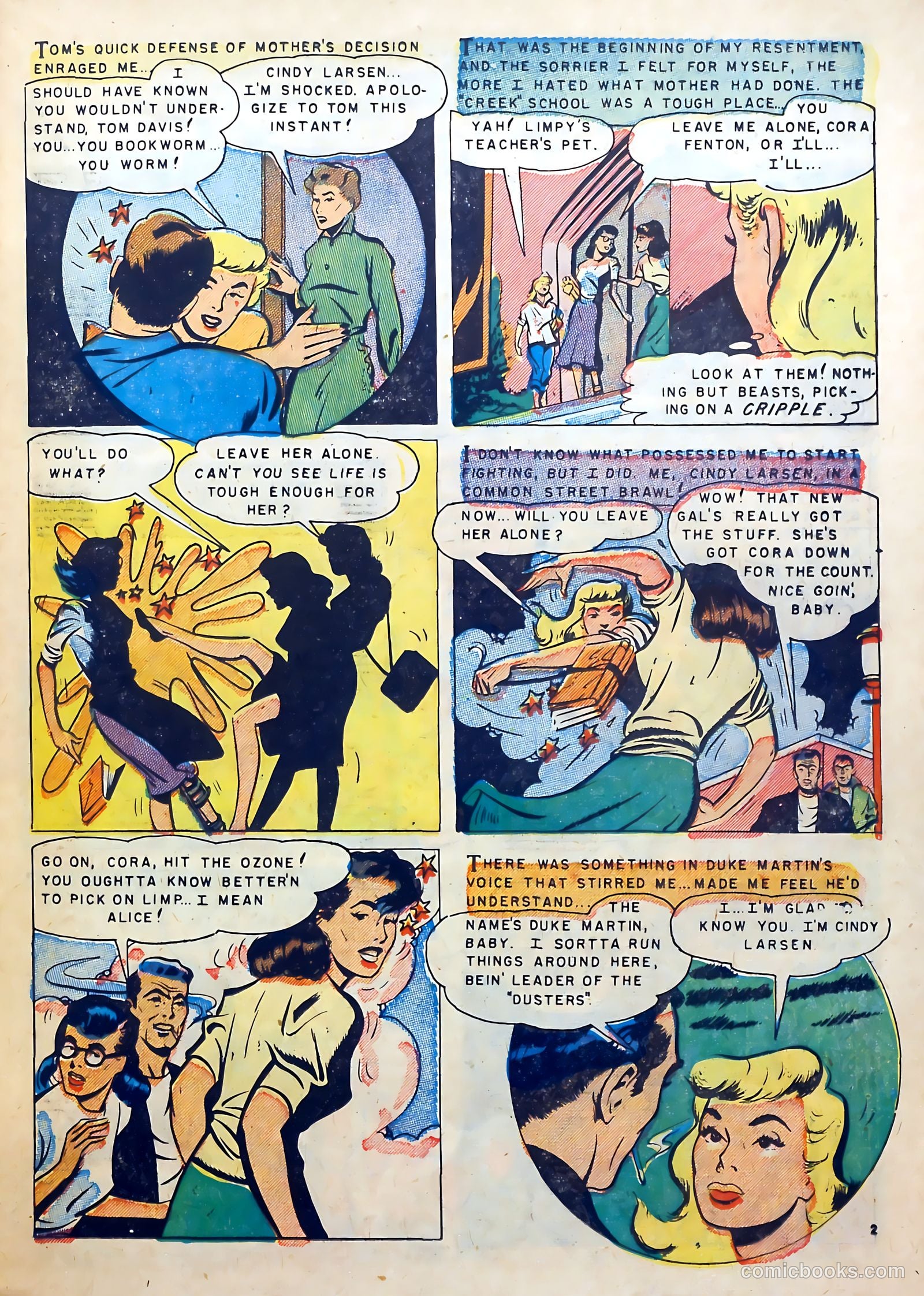Youthful Romances #10 (1953) — page 21 of 36