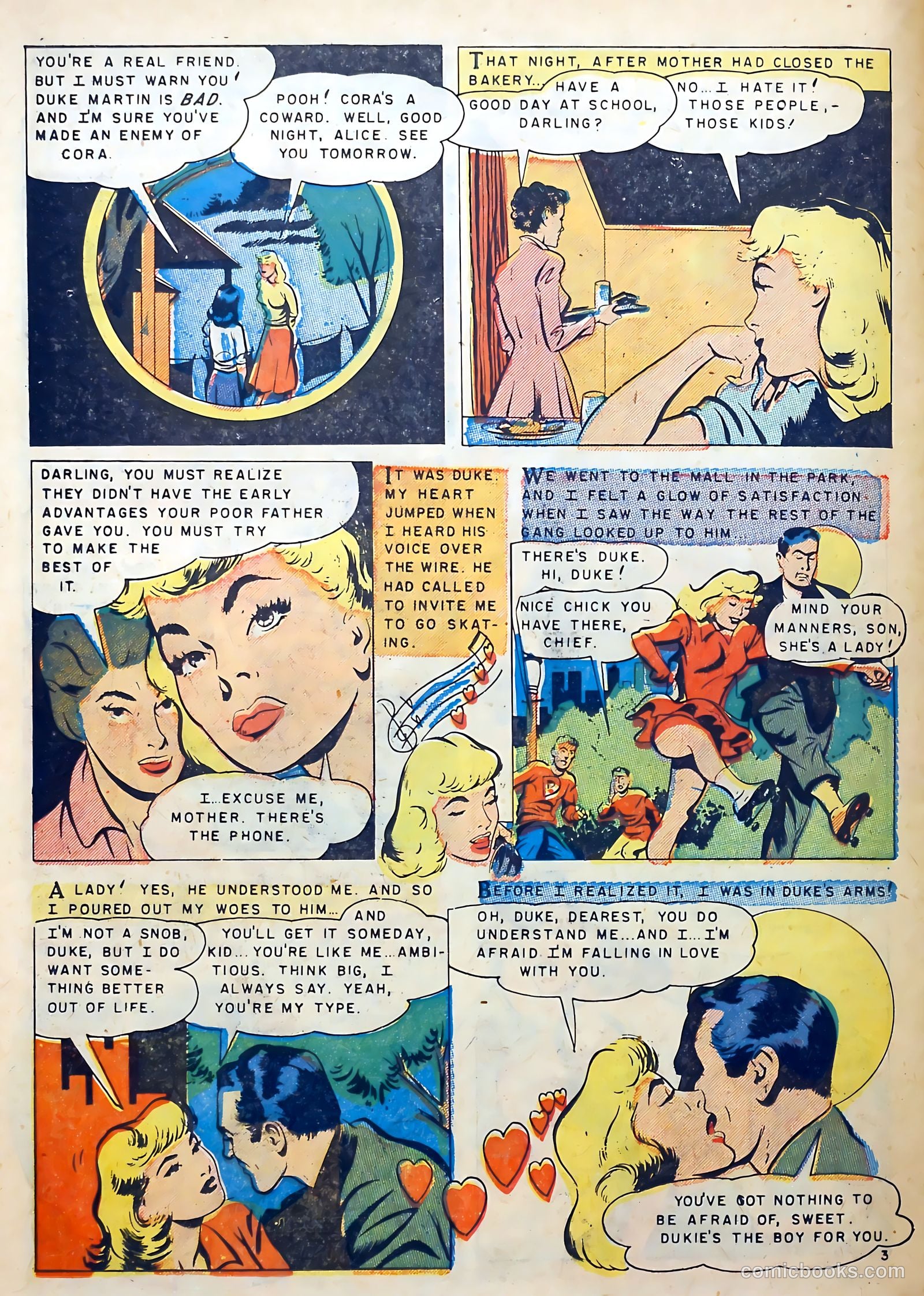 Youthful Romances #10 (1953) — page 22 of 36