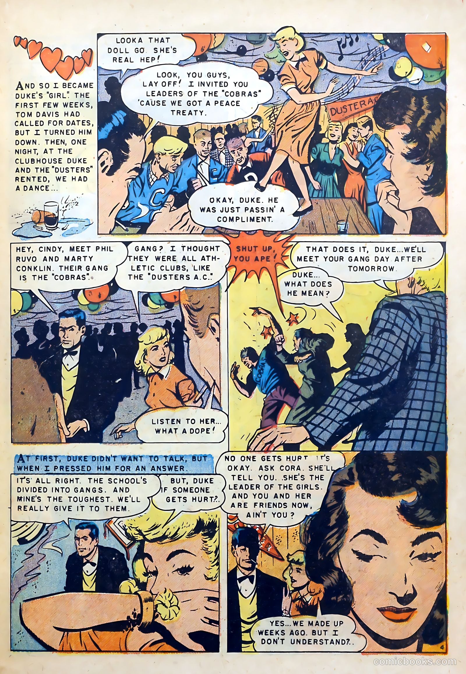 Youthful Romances #10 (1953) — page 23 of 36