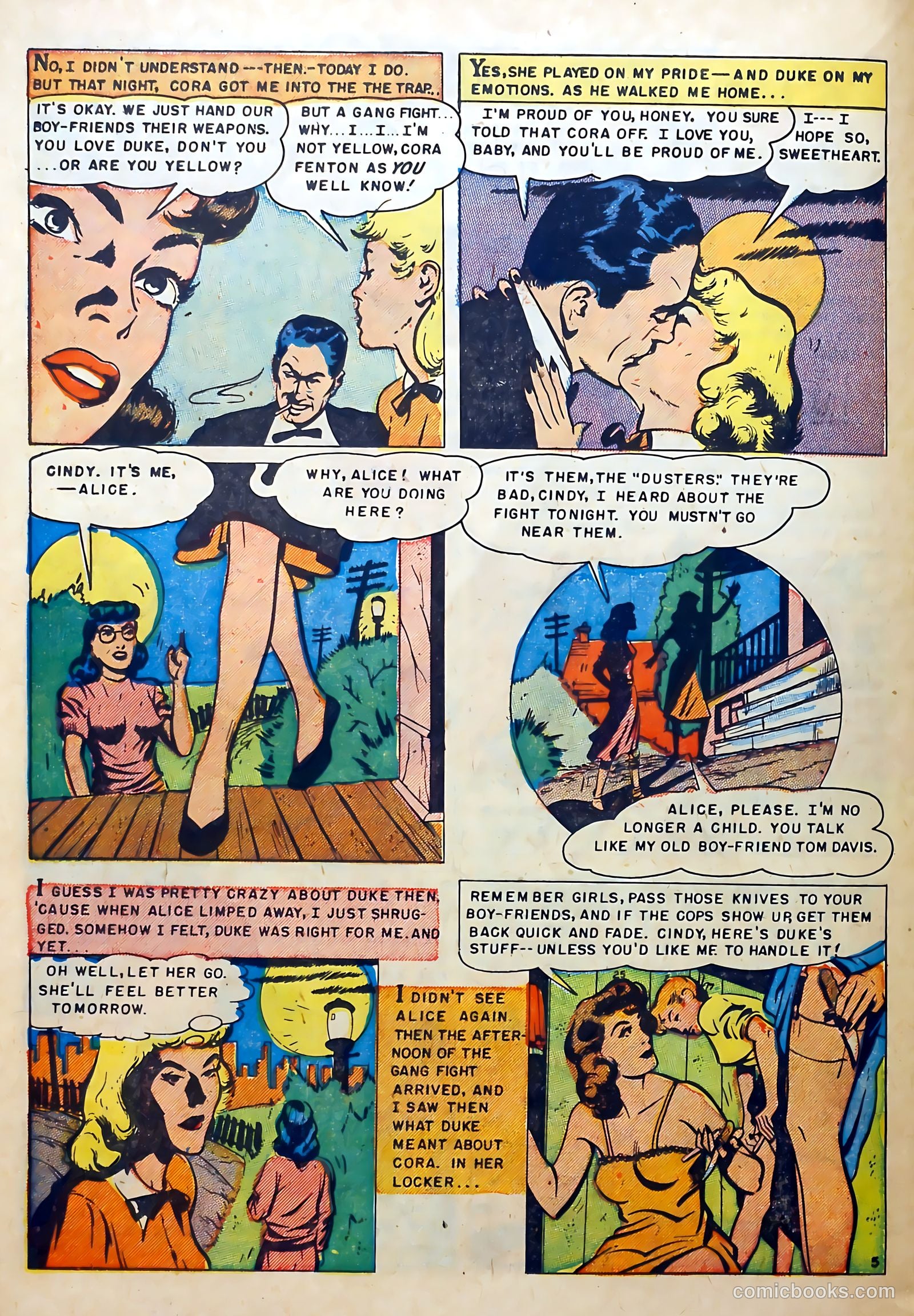 Youthful Romances #10 (1953) — page 24 of 36