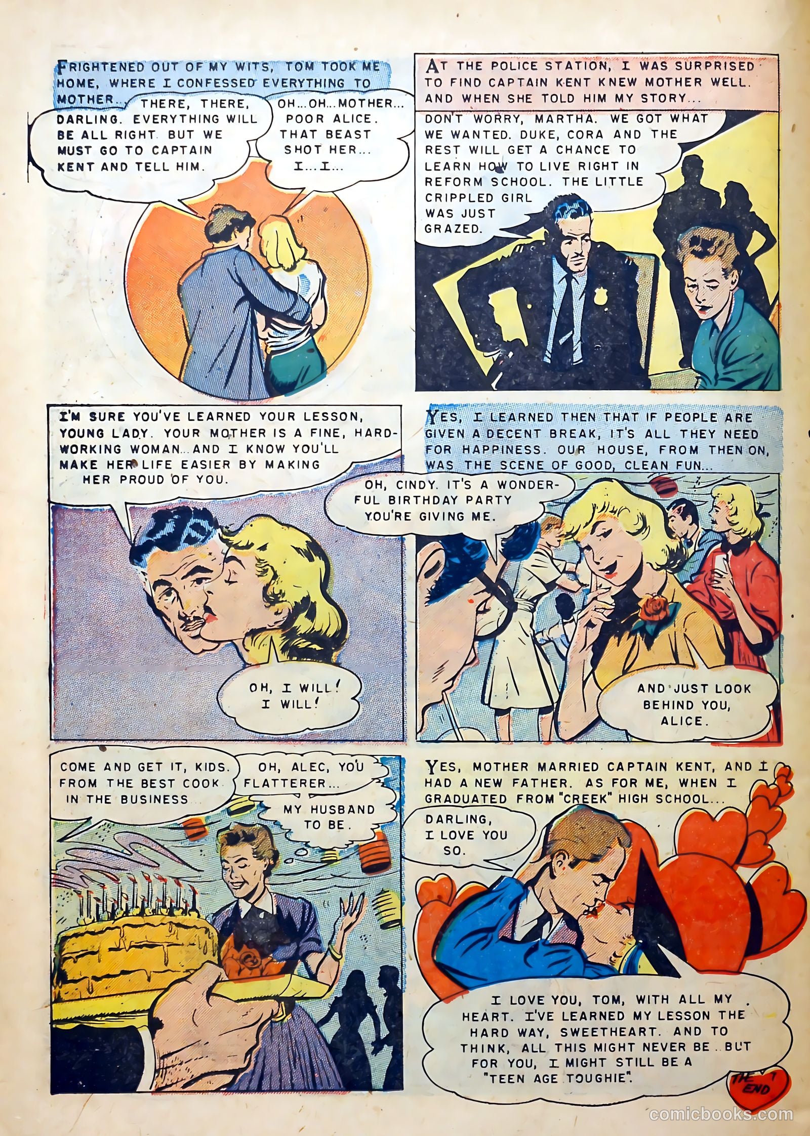 Youthful Romances #10 (1953) — page 26 of 36