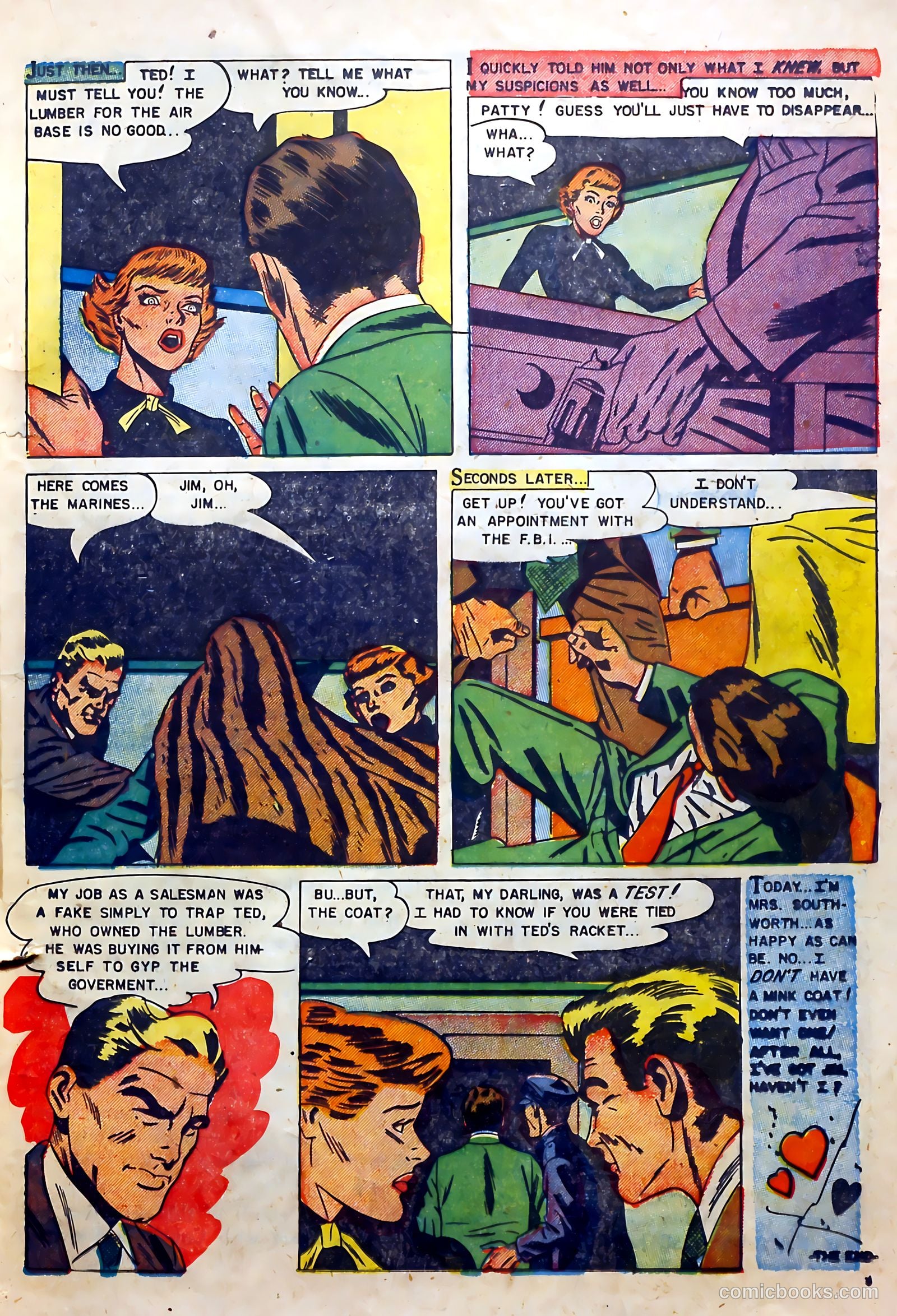 Youthful Romances #12 (1953) — page 17 of 36